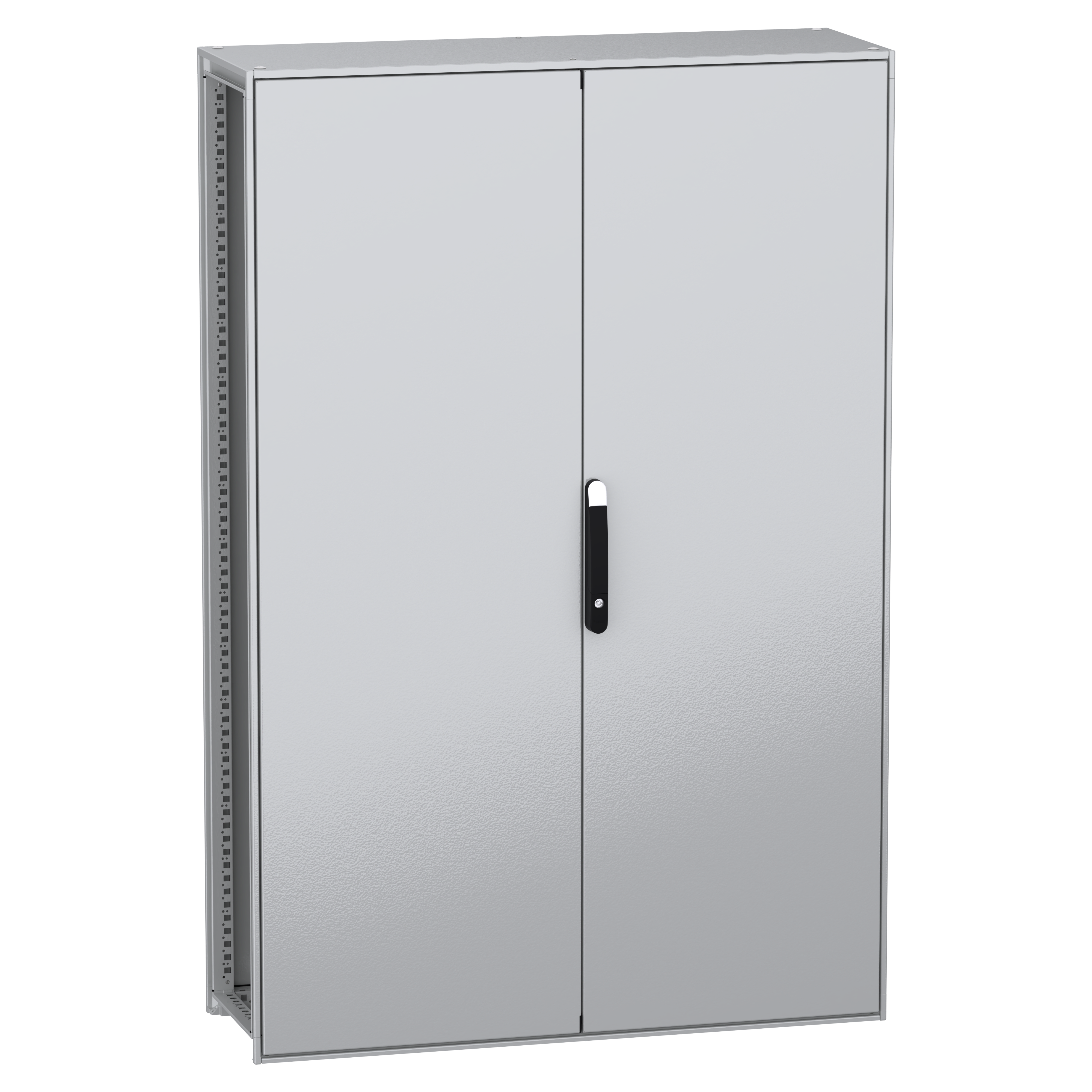 SCHNEIDER ELECTRIC - Armadio modulare a pavimento, PanelSeT SFN, acciaio decarbonizzato, piastra, 1800x1200x400 mm, 2 porte, IP55