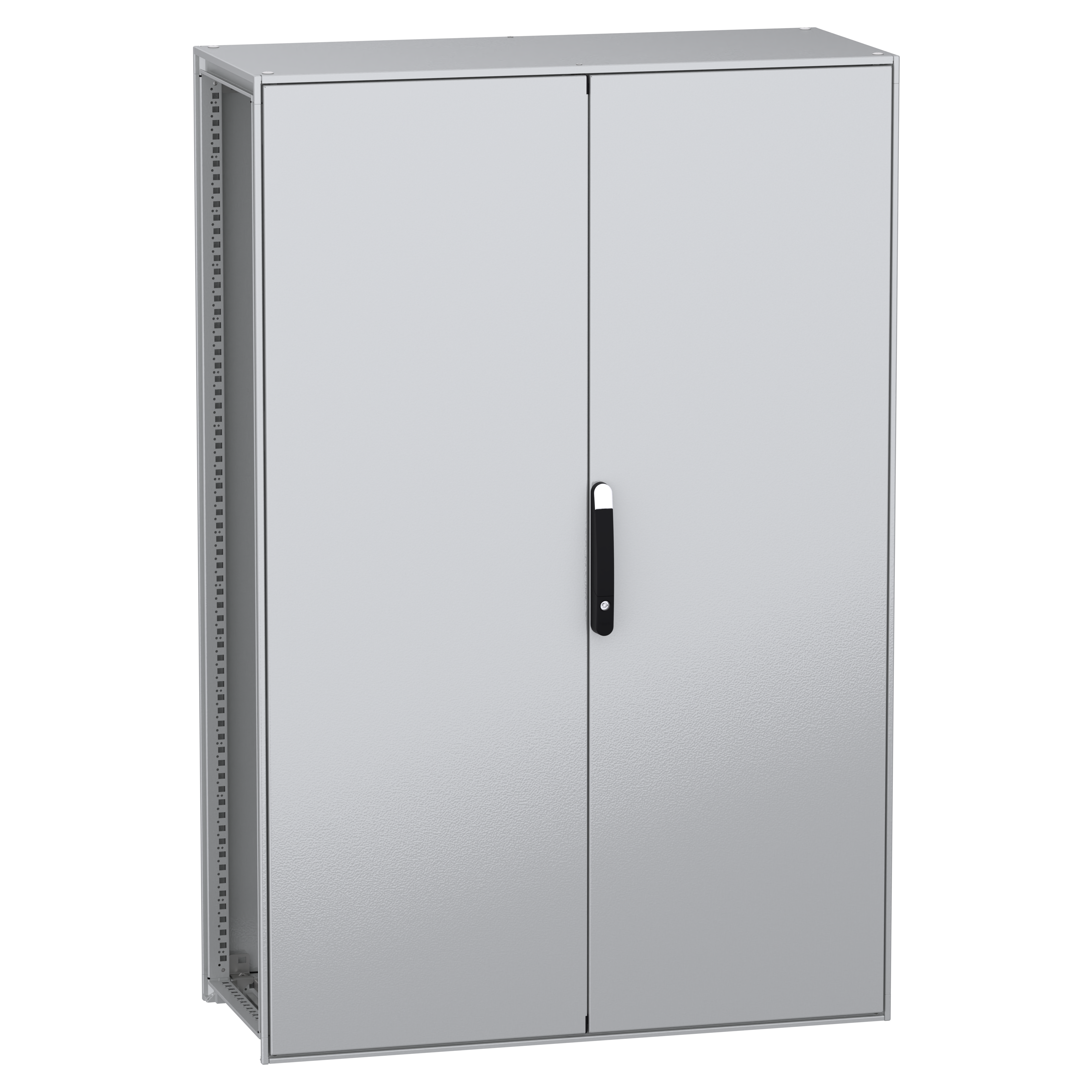 SCHNEIDER ELECTRIC - Armadio modulare a pavimento, PanelSeT SFN, acciaio decarbonizzato, 1800x1200x500 mm, 2 porte, IP55