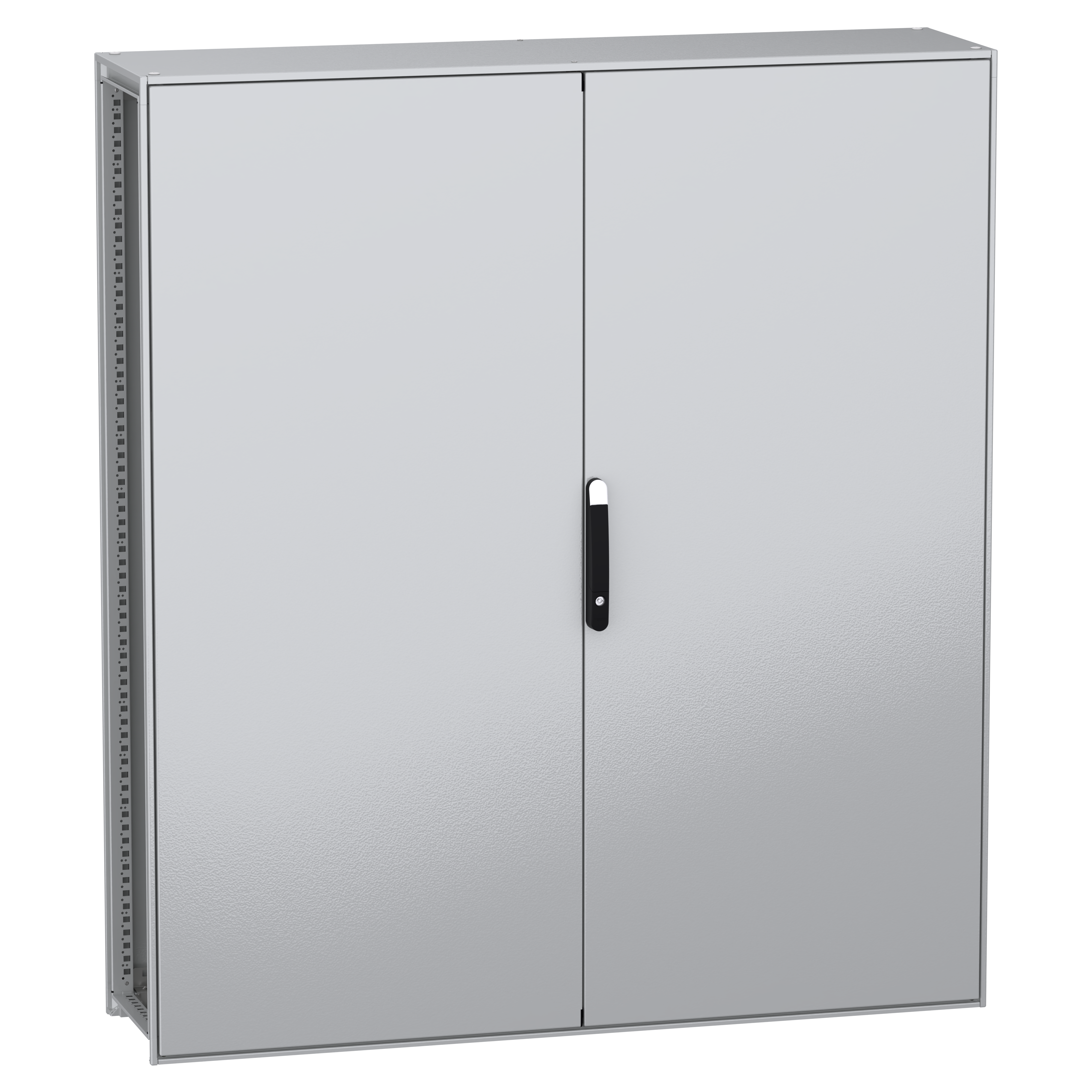 SCHNEIDER ELECTRIC - Armadio elettrico modulare da pavimento, PanelSeT SFN, acciaio decarbonizzato, 1800x1600x400mm, 2 porte, IP55