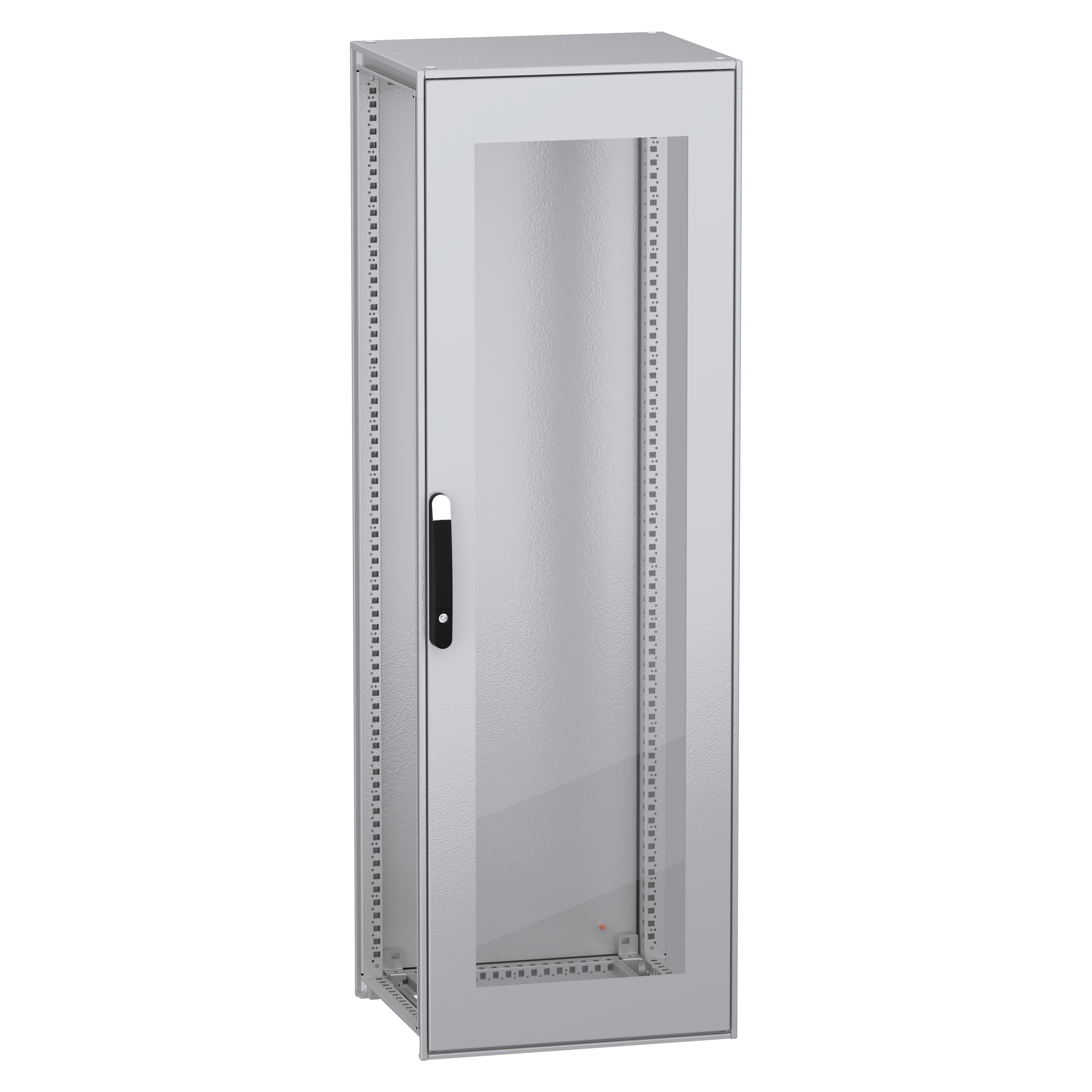 SCHNEIDER ELECTRIC - Armadio modulare a pavimento, PanelSeT SFN, acciaio decarbonizzato, porta trasparente, 1800x600x500mm, IP55
