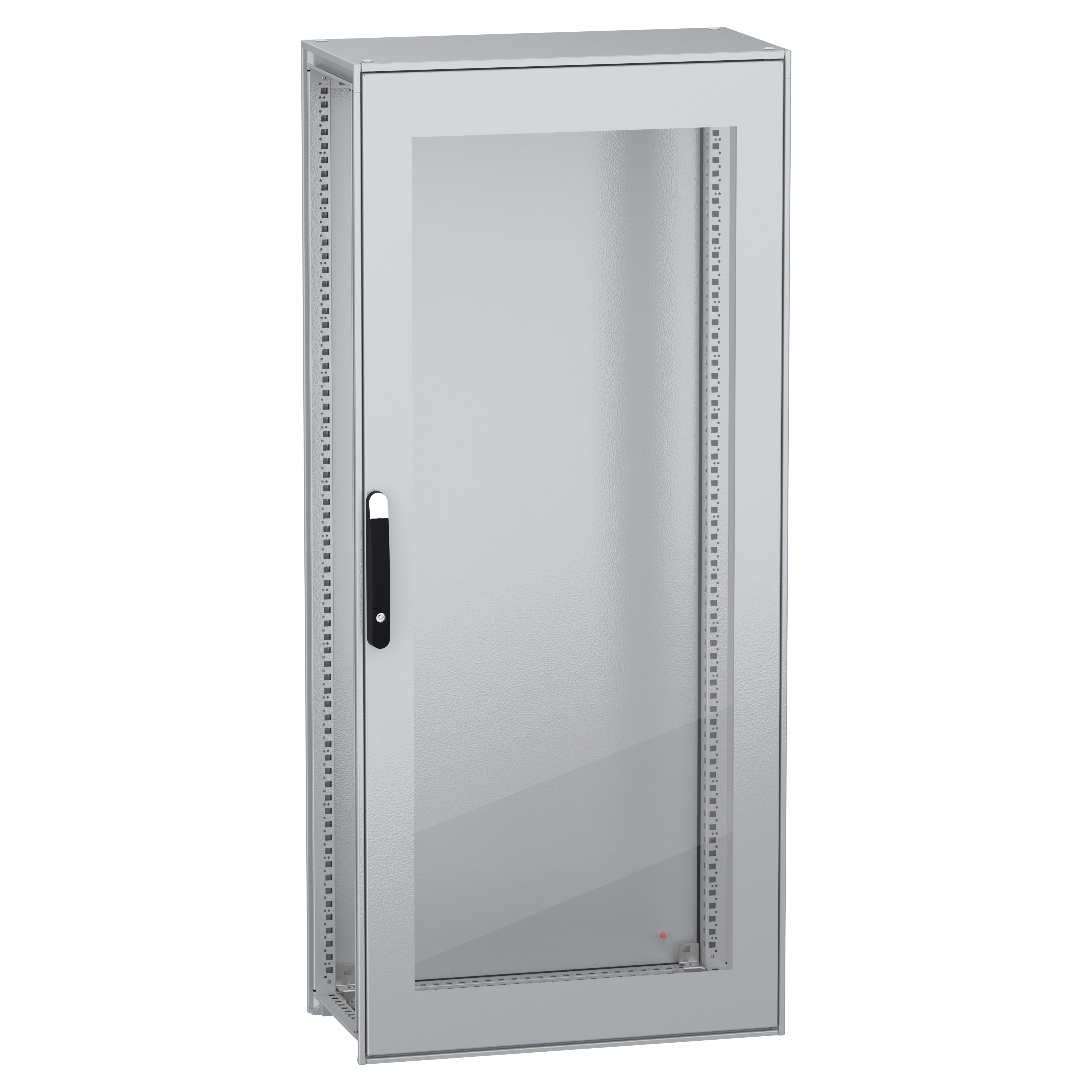 SCHNEIDER ELECTRIC - Armadio modulare a pavimento, PanelSeT SFN, acciaio decarbonizzato, porta trasparente, 1800x800x400mm, IP55