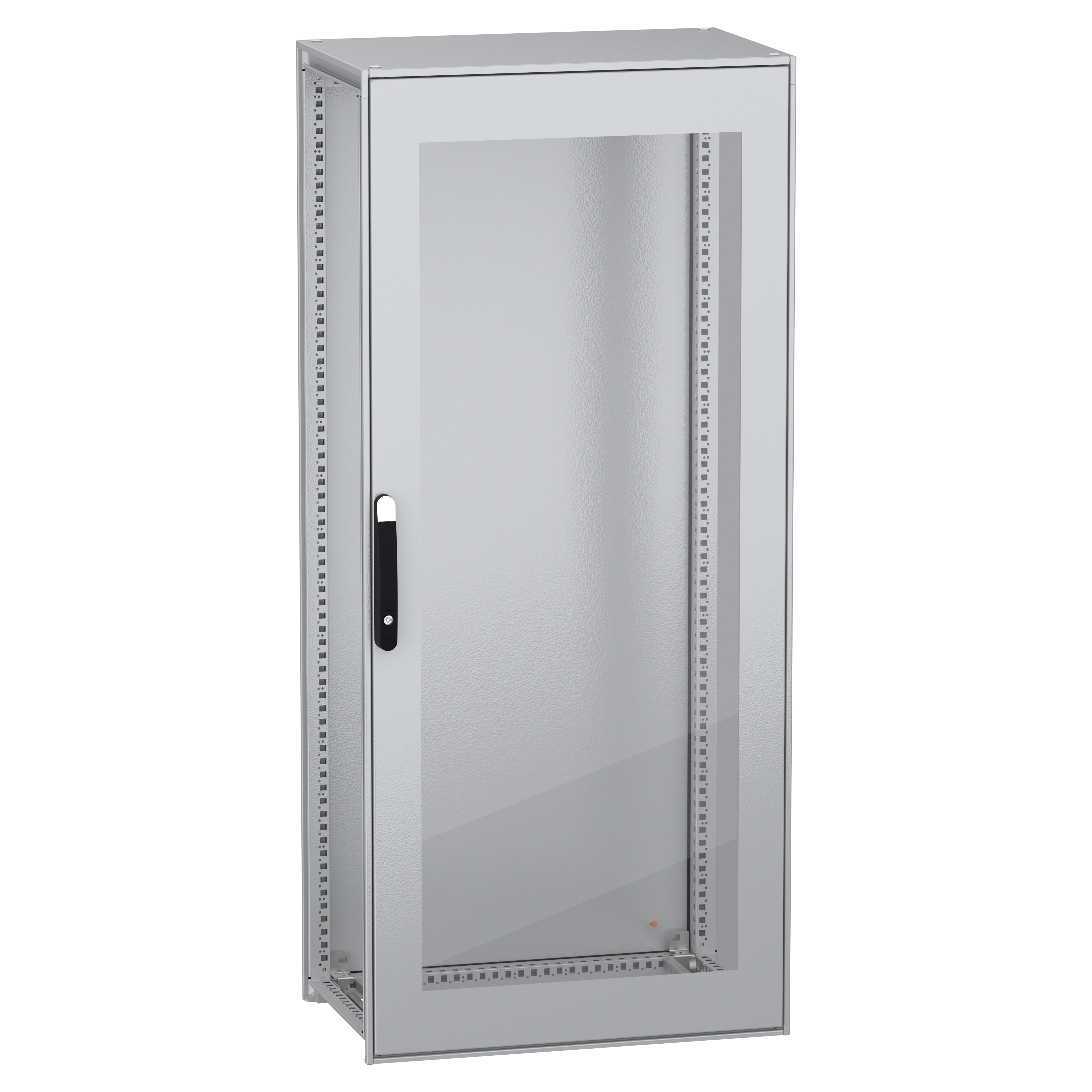 SCHNEIDER ELECTRIC - Armadio modulare a pavimento, PanelSeT SFN, acciaio decarbonizzato, porta trasparente, 1800x800x500mm, IP55 NSYSFN18850T