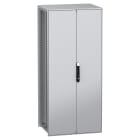 SCHNEIDER ELECTRIC - Armadio modulare a pavimento, PanelSeT SFN, acciaio decarbonizzato, piastra, 1800x800x600mm, 2 porte, IP55