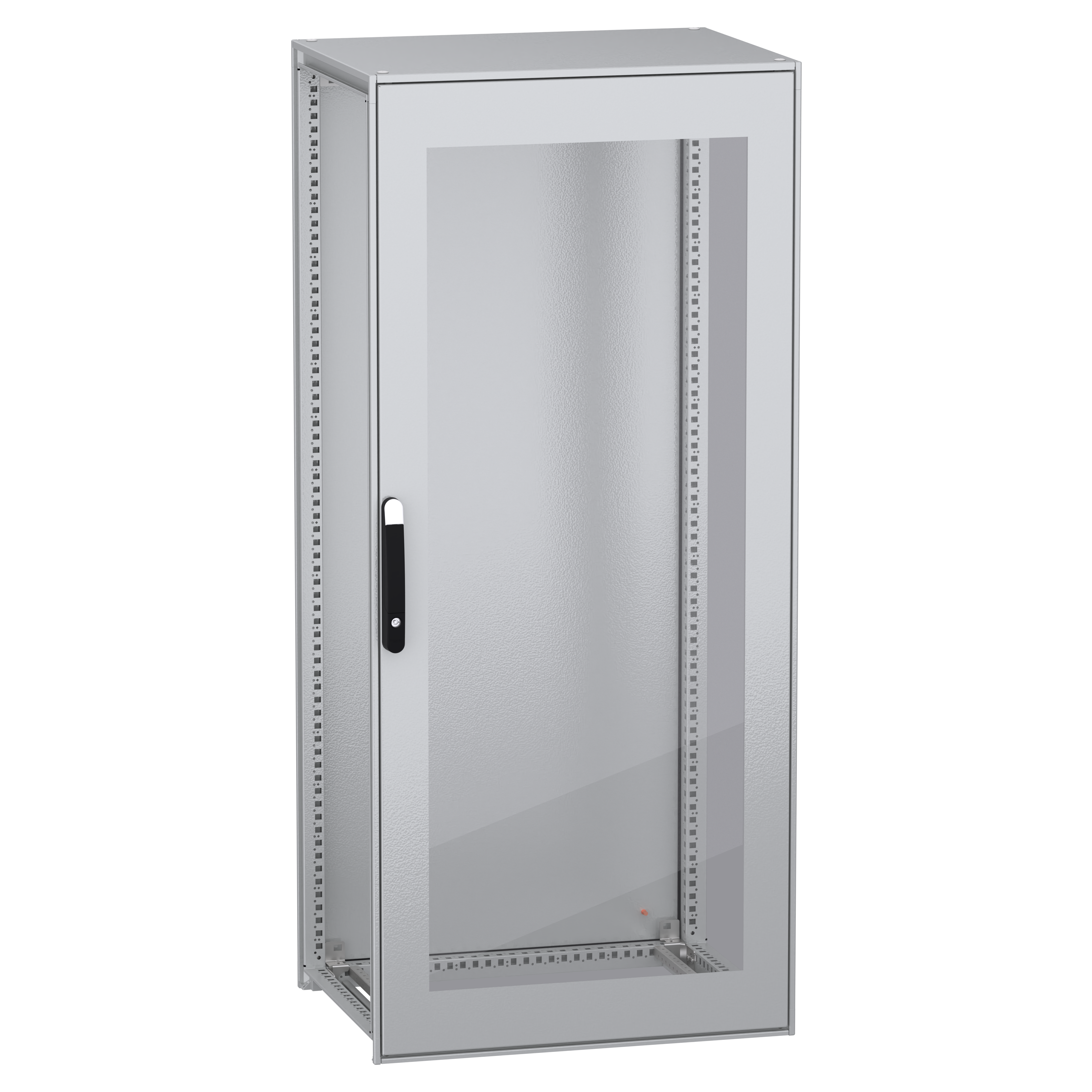 SCHNEIDER ELECTRIC - Armadio modulare a pavimento, PanelSeT SFN, acciaio decarbonizzato, porta trasparente, 1800x800x600mm, IP55