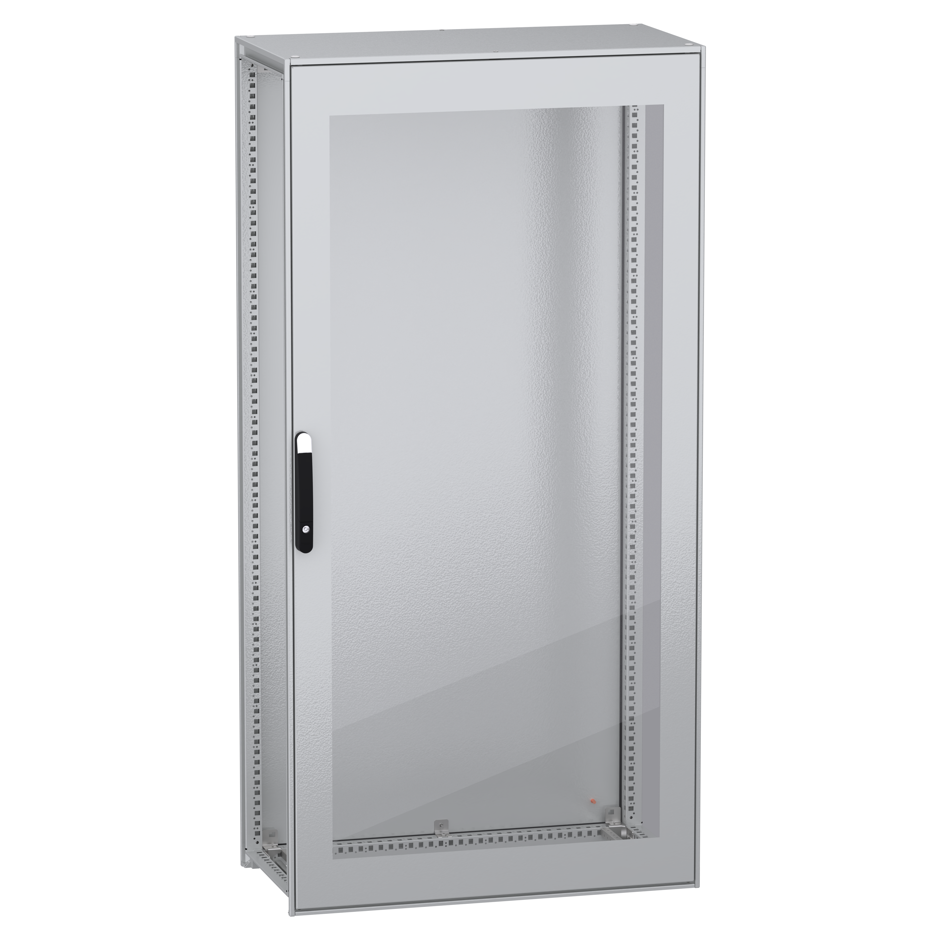 SCHNEIDER ELECTRIC - Armadio modulare a pavimento, PanelSeT SFN, acciaio decarbonizzato, porta trasparente, 2000x1000x500mm, IP55