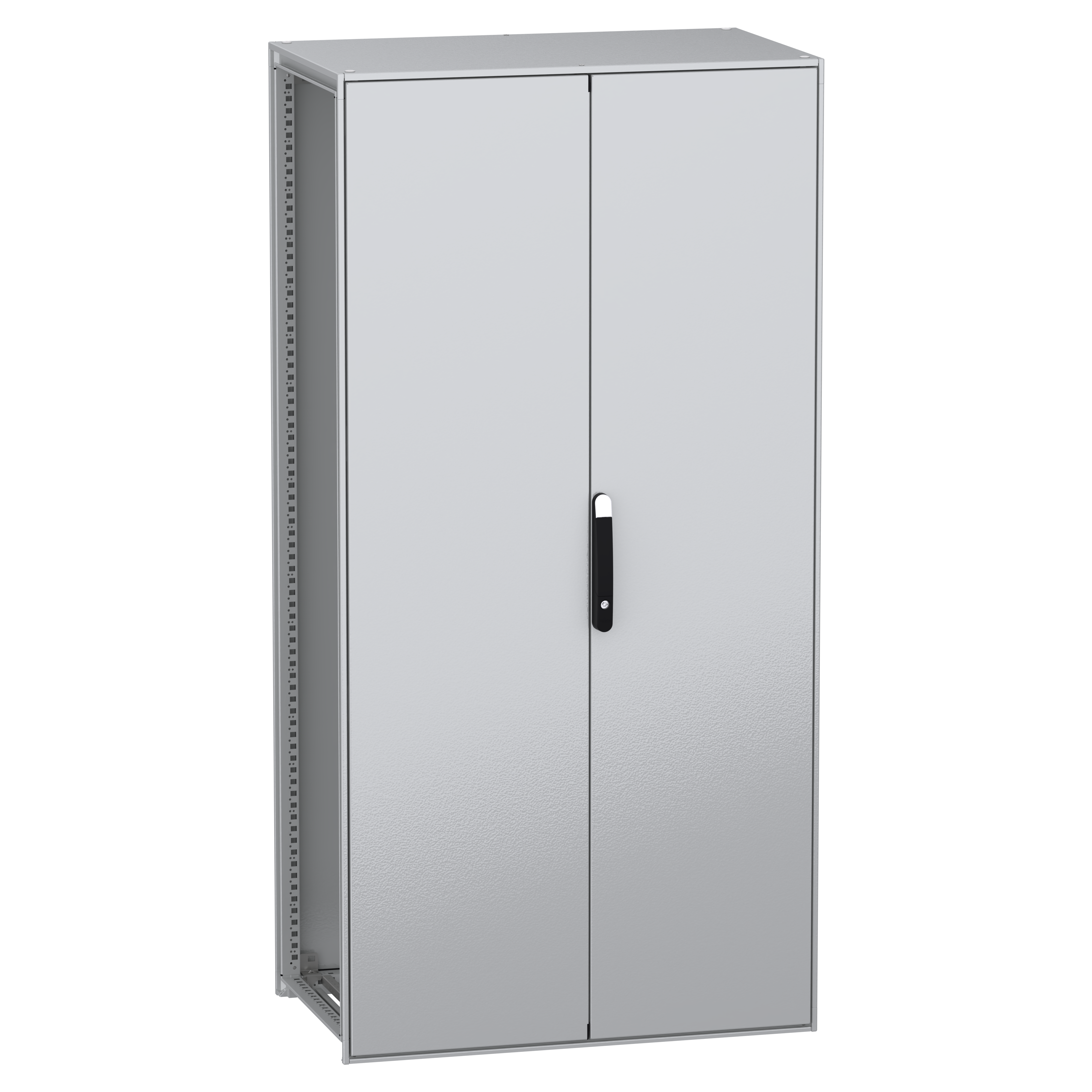 SCHNEIDER ELECTRIC - Armadio modulare a pavimento, PanelSeT SFN, acciaio decarbonizzato, 2000x1000x600 mm, 2 porte, IP55 NSYSFN2010602D