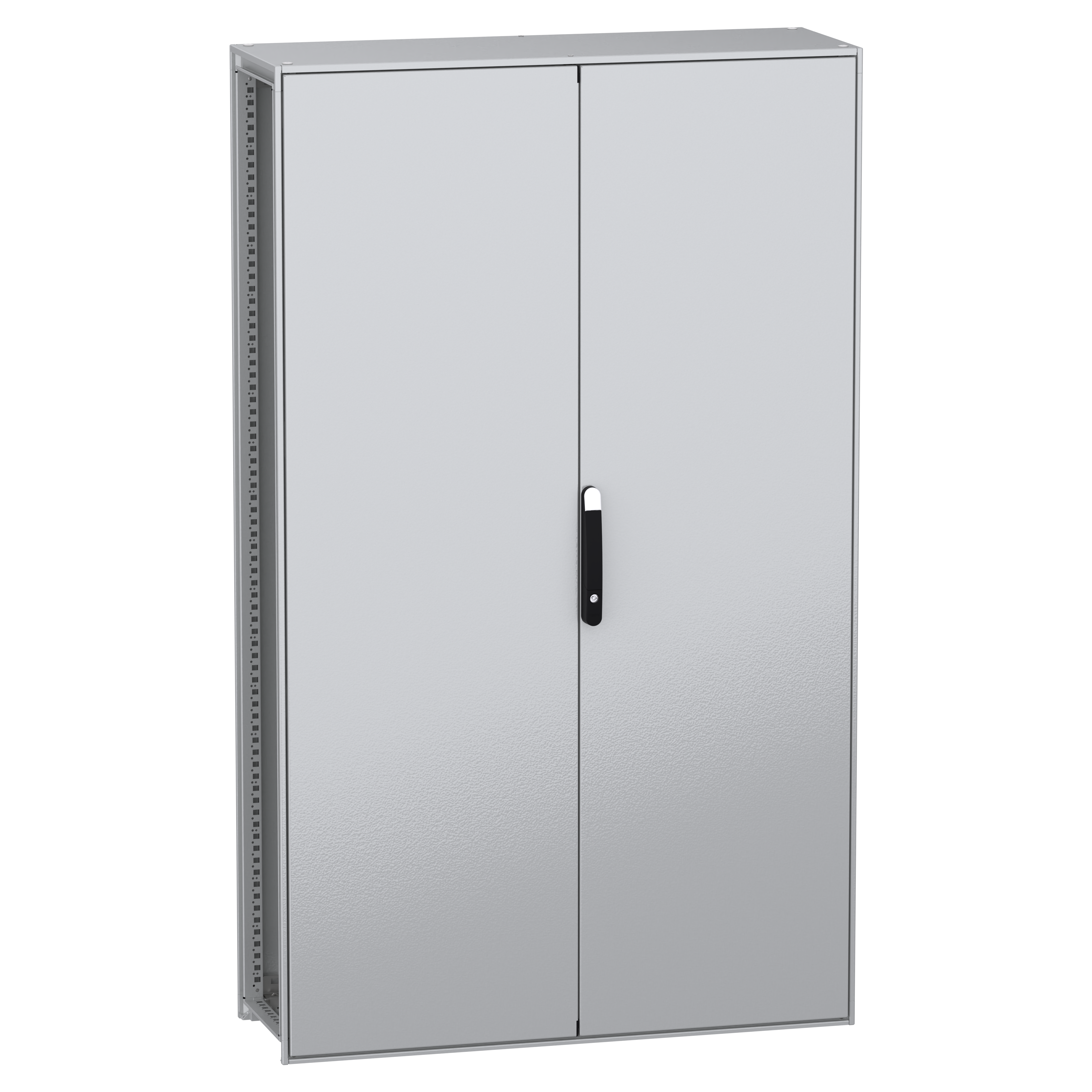 SCHNEIDER ELECTRIC - Armadio modulare a pavimento, PanelSeT SFN, acciaio decarbonizzato, 2000x1200x400 mm, 2 porte, IP55