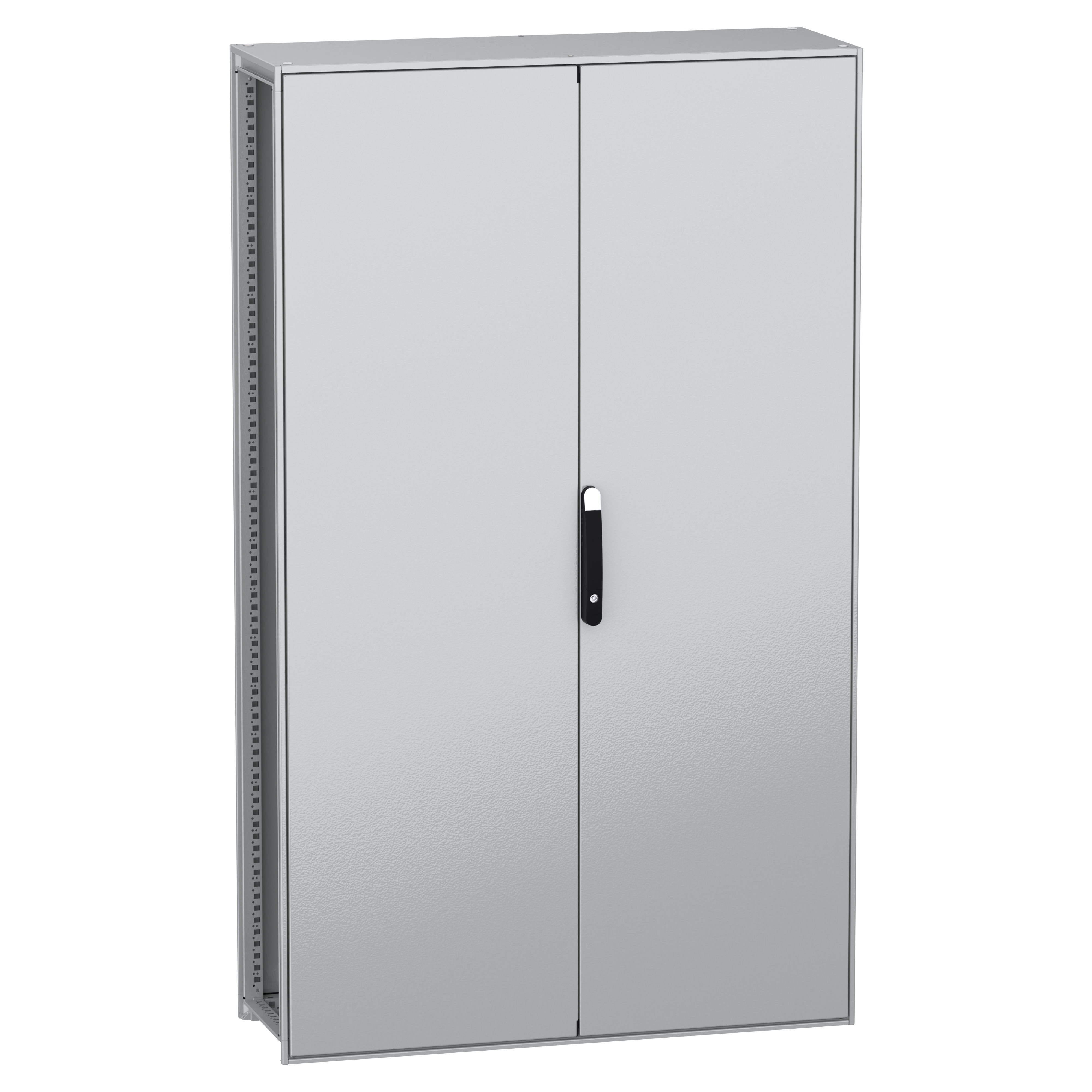 SCHNEIDER ELECTRIC - Armadio modulare a pavimento, PanelSeT SFN, acciaio decarbonizzato, piastra, 2000x1200x400 mm, 2 porte, IP55 NSYSFN2012402DP