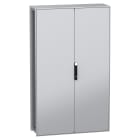 SCHNEIDER ELECTRIC - Armadio modulare a pavimento, PanelSeT SFN, acciaio decarbonizzato, piastra, 2000x1200x400 mm, 2 porte, IP55