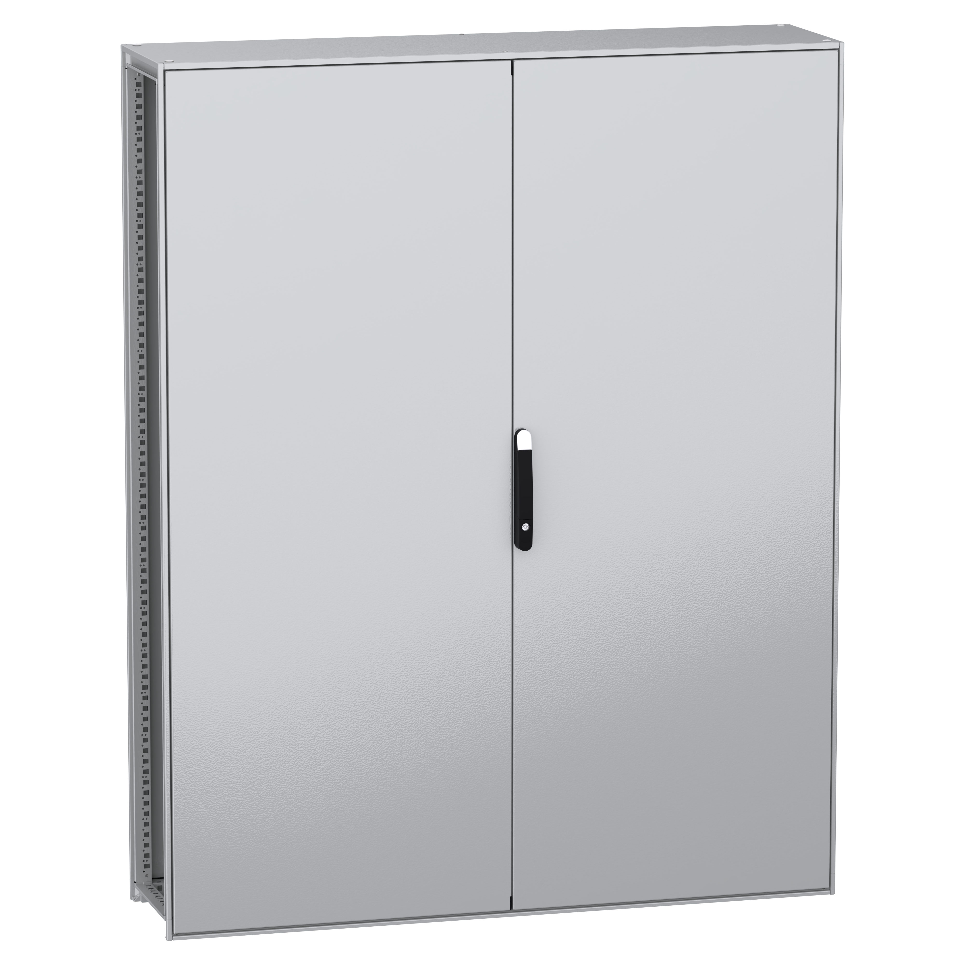 SCHNEIDER ELECTRIC - Armadio modulare a pavimento, PanelSeT SFN, acciaio decarbonizzato, piastra, 2000x1600x400 mm, 2 porte, IP55