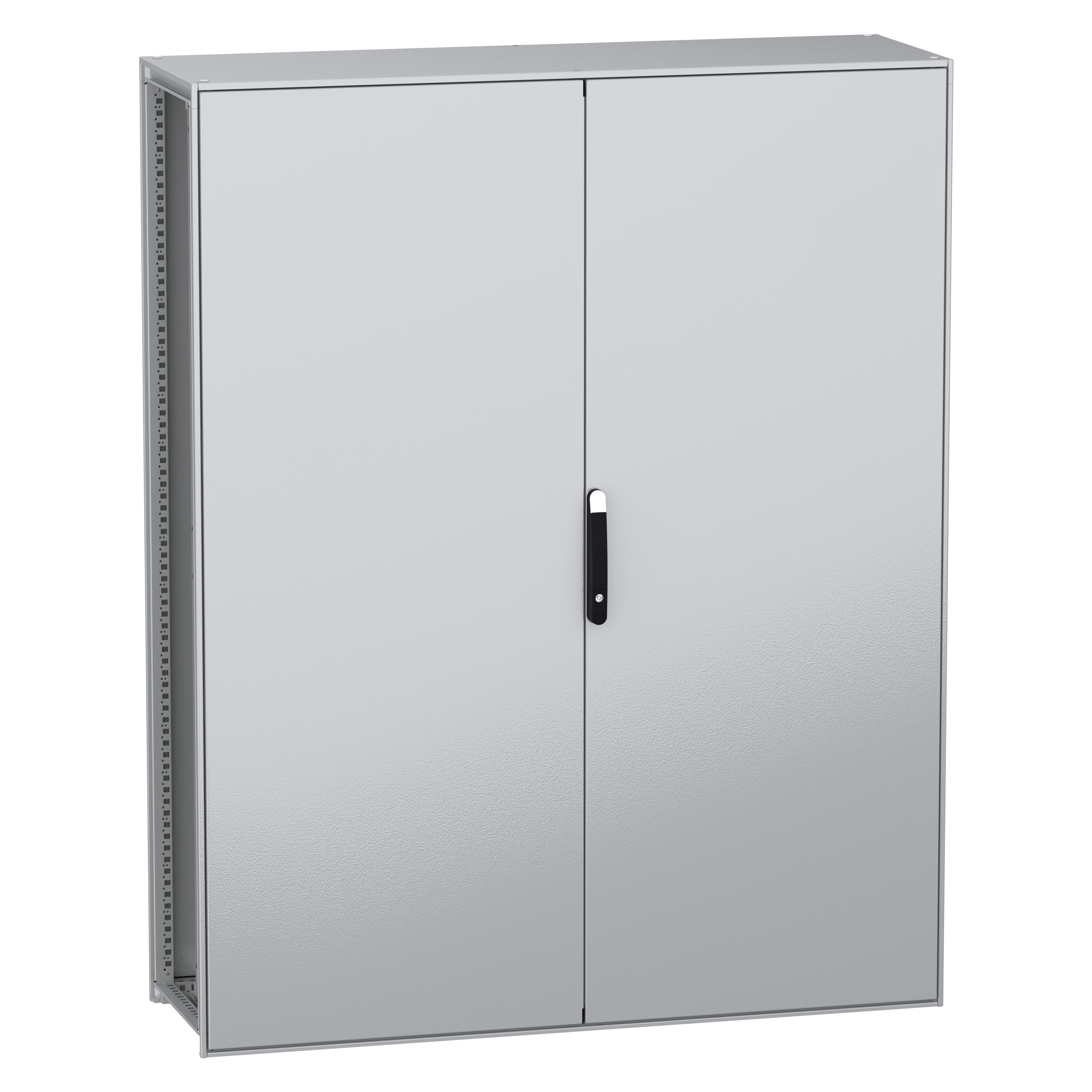 SCHNEIDER ELECTRIC - Armadio modulare a pavimento, PanelSeT SFN, acciaio decarbonizzato, piastra, 2000x1600x500 mm, 2 porte, IP55