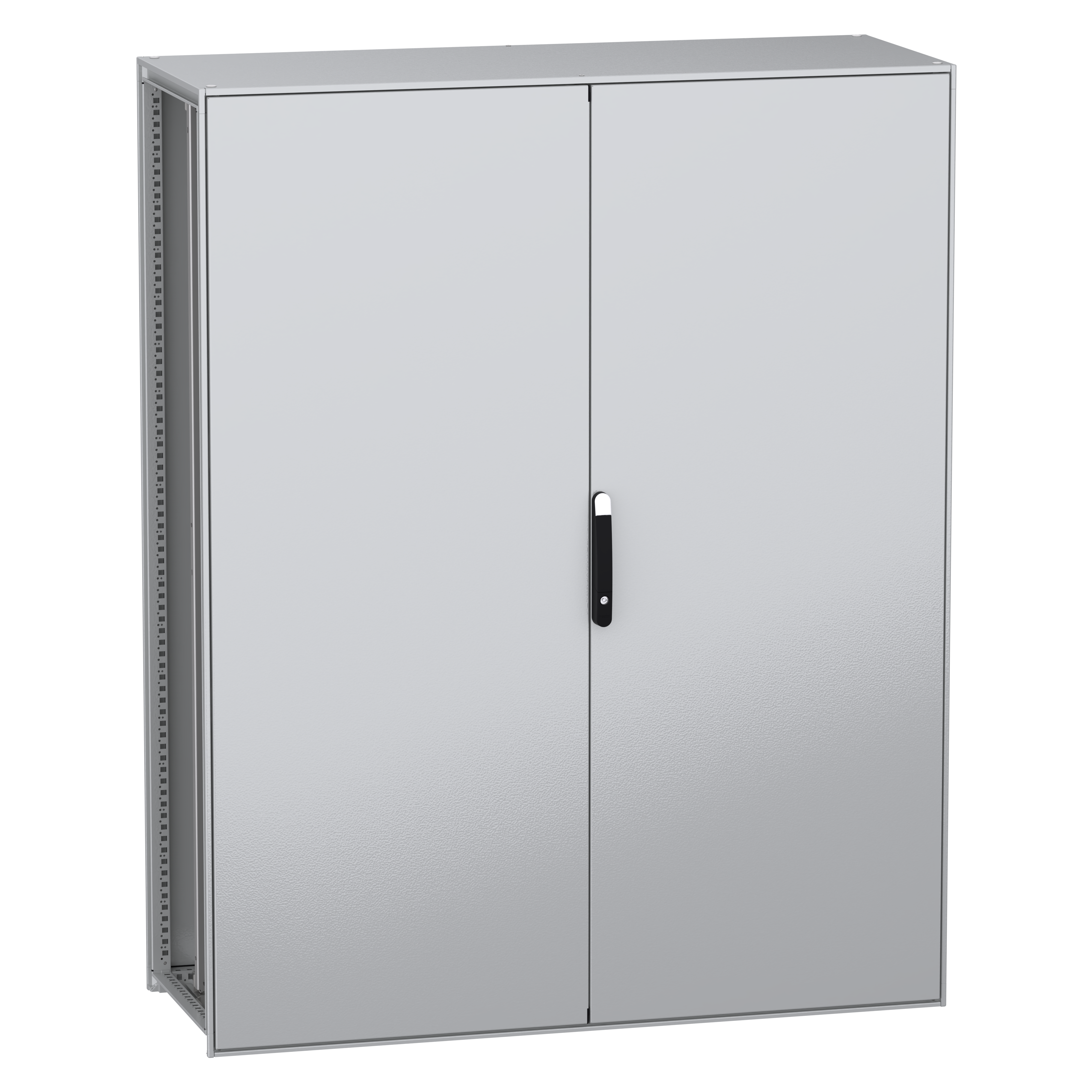 SCHNEIDER ELECTRIC - Armadio modulare a pavimento, PanelSeT SFN, acciaio decarbonizzato, piastra, 2000x1600x600 mm, 2 porte, IP55