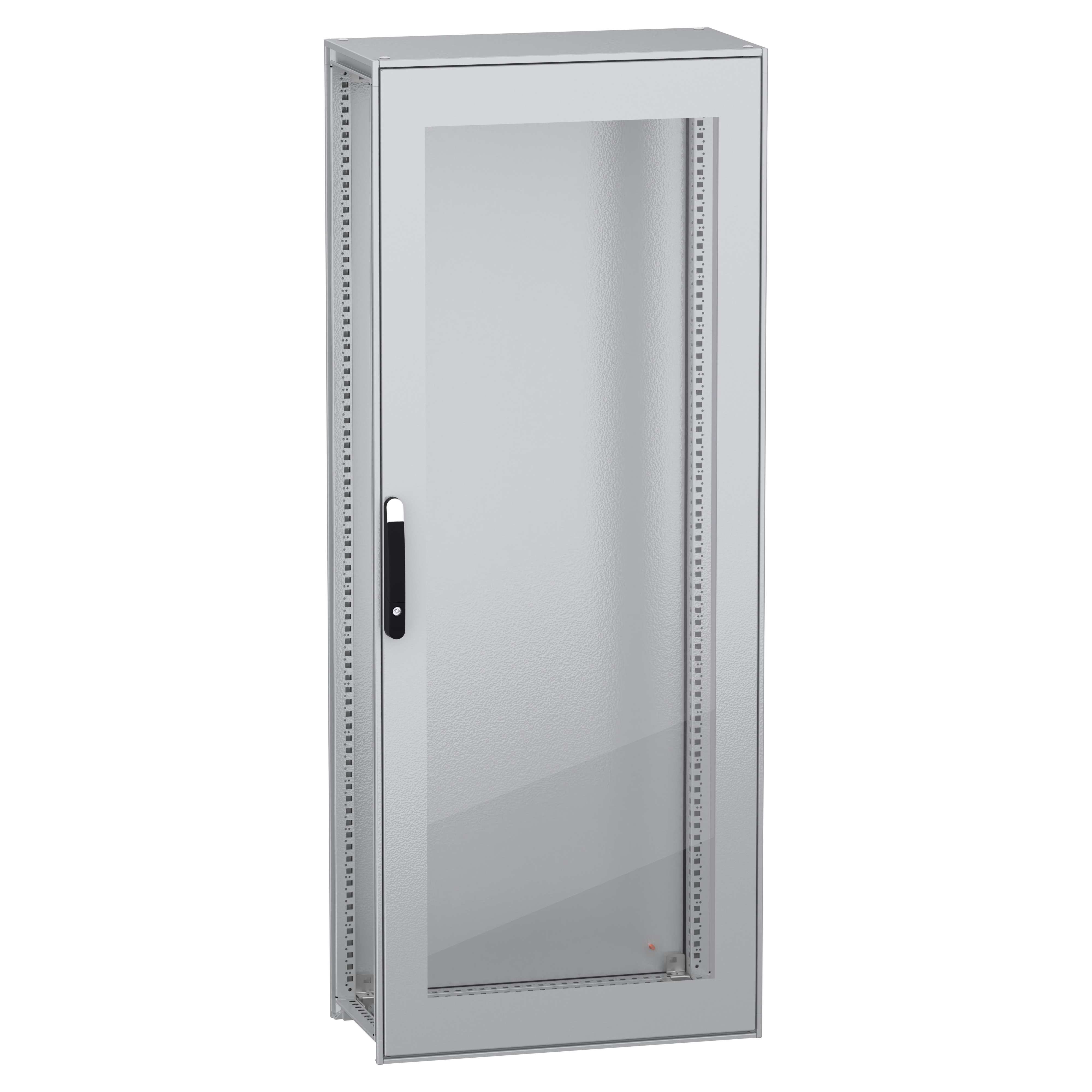 SCHNEIDER ELECTRIC - Armadio modulare a pavimento, PanelSeT SFN, acciaio decarbonizzato, porta trasparente, 2000x800x400mm, IP55