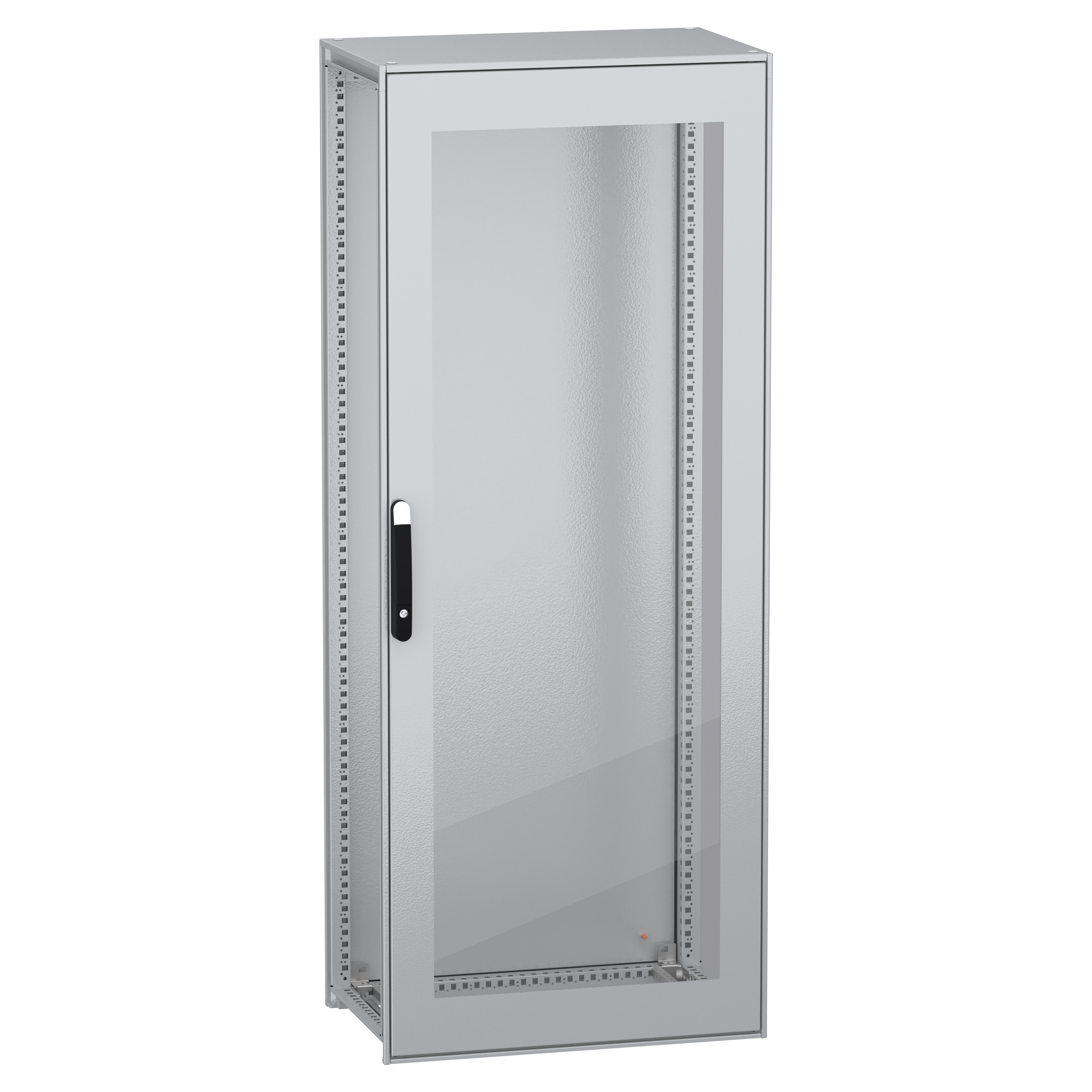 SCHNEIDER ELECTRIC - Armadio modulare a pavimento, PanelSeT SFN, acciaio decarbonizzato, porta trasparente, 2000x800x500mm, IP55