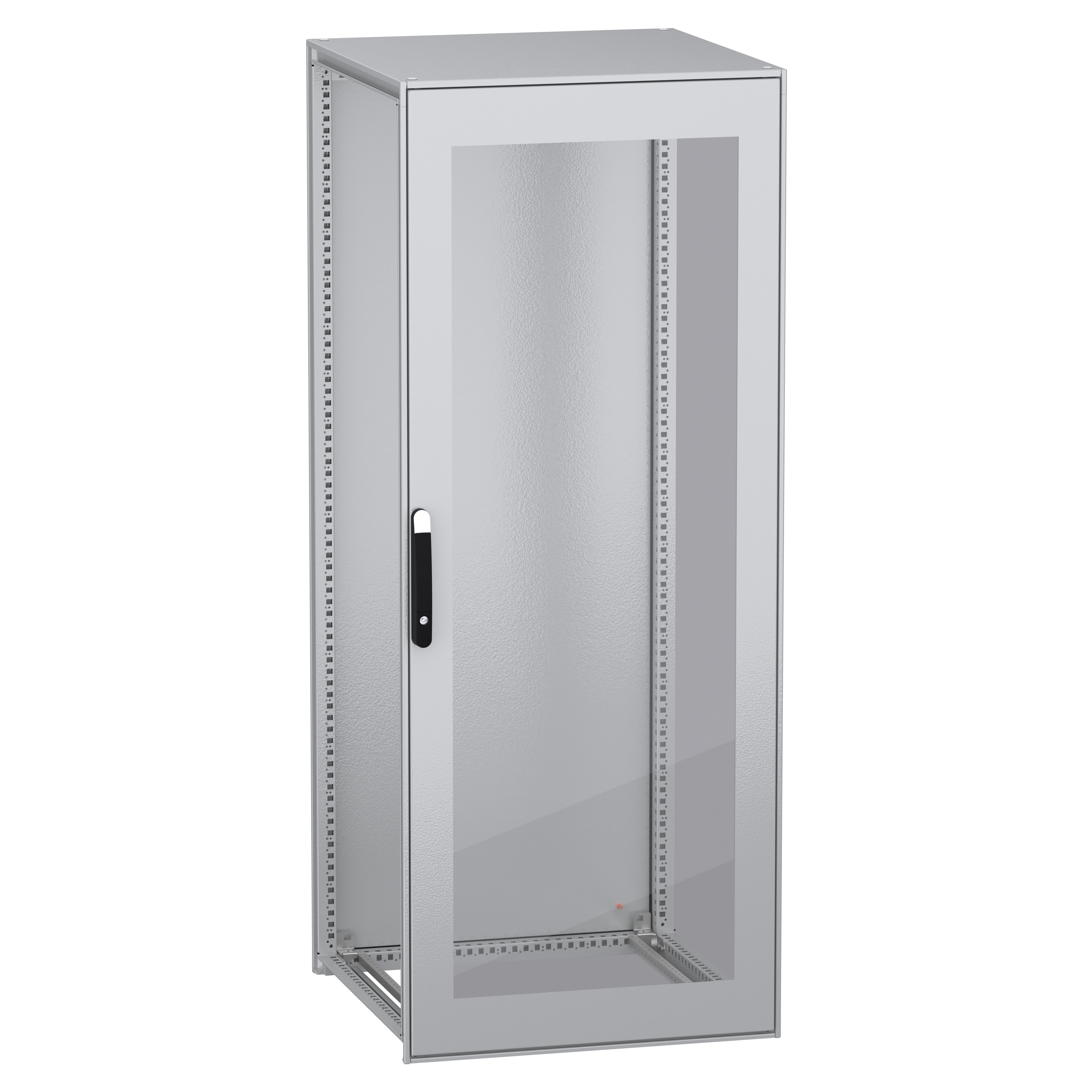 SCHNEIDER ELECTRIC - Armadio modulare a pavimento, PanelSeT SFN, acciaio decarbonizzato, porta trasparente, 2000x800x800mm, IP55