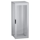 SCHNEIDER ELECTRIC - Armadio modulare a pavimento, PanelSeT SFN, acciaio decarbonizzato, porta trasparente, 2000x800x800mm, IP55