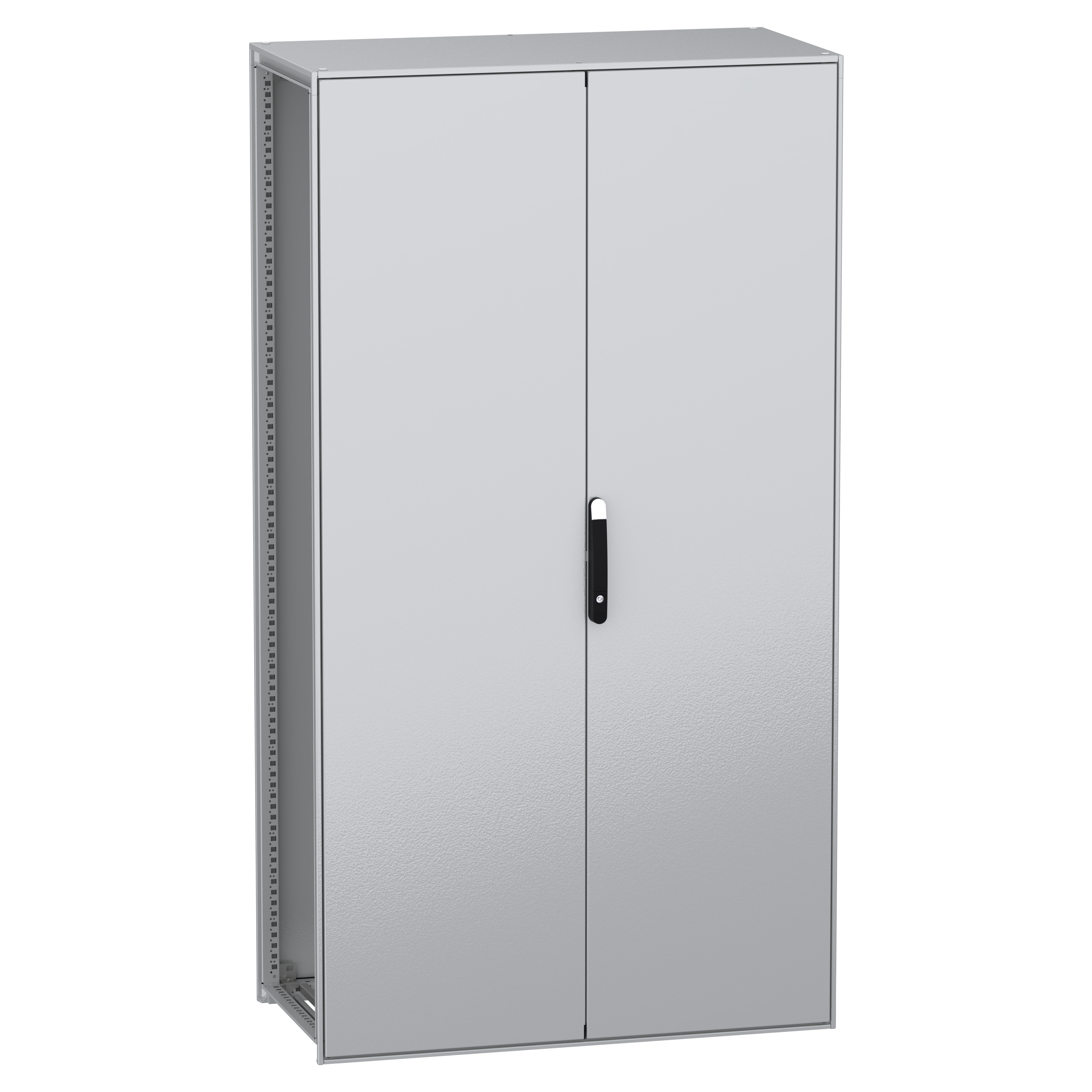 SCHNEIDER ELECTRIC - Armadio modulare a pavimento, PanelSeT SFN, acciaio decarbonizzato, 2200x1200x600 mm, 2 porte, IP55