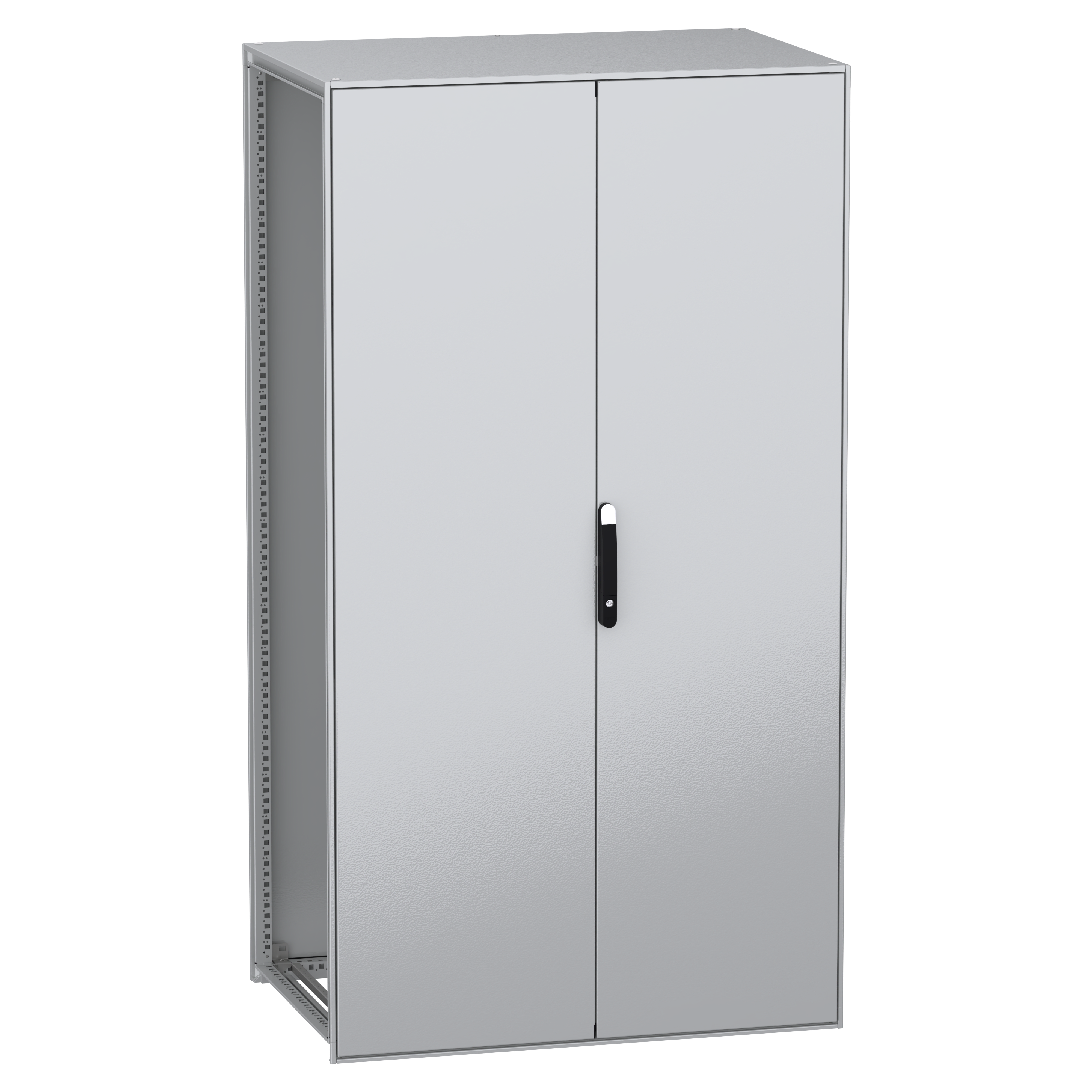 SCHNEIDER ELECTRIC - Armadio modulare a pavimento, PanelSeT SFN, acciaio decarbonizzato, 2200x1200x800 mm, 2 porte, IP55