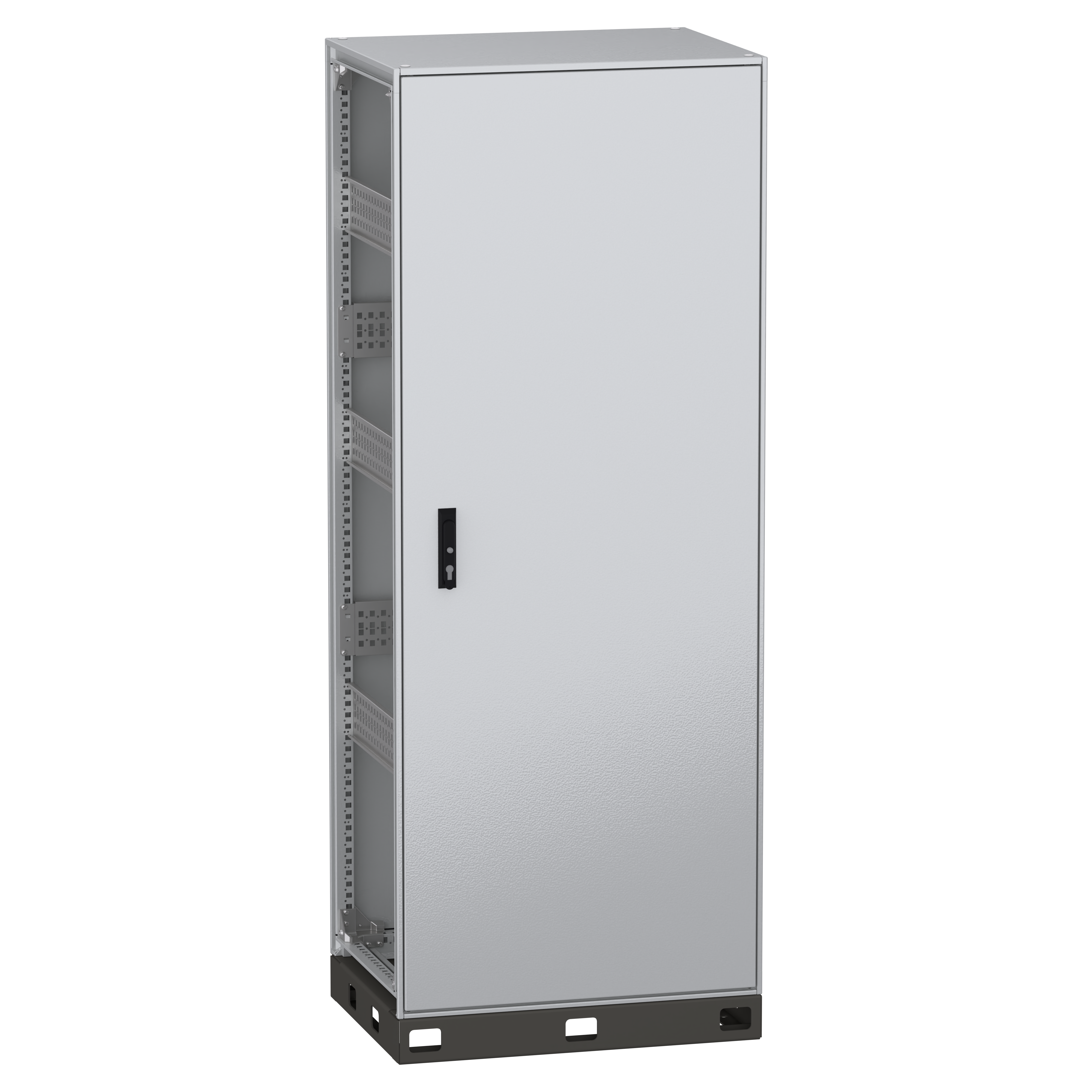 SCHNEIDER ELECTRIC - Armadio elettrico modulare da pavimento sismico 6G, PanelSeT SFN, acciaio decarbonizzato, 2000x800x600mm, IP55, RAL7035