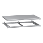 SCHNEIDER ELECTRIC - Telaio inferiore e superiore, PanelSeT SFN, per armadio elettrico L1200 P800mm, tetto incluso