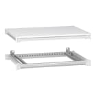 SCHNEIDER ELECTRIC - Telaio inferiore e superiore, Prismaset HD, per armadio elettrico L700 P500mm, tetto incluso, RAL9003