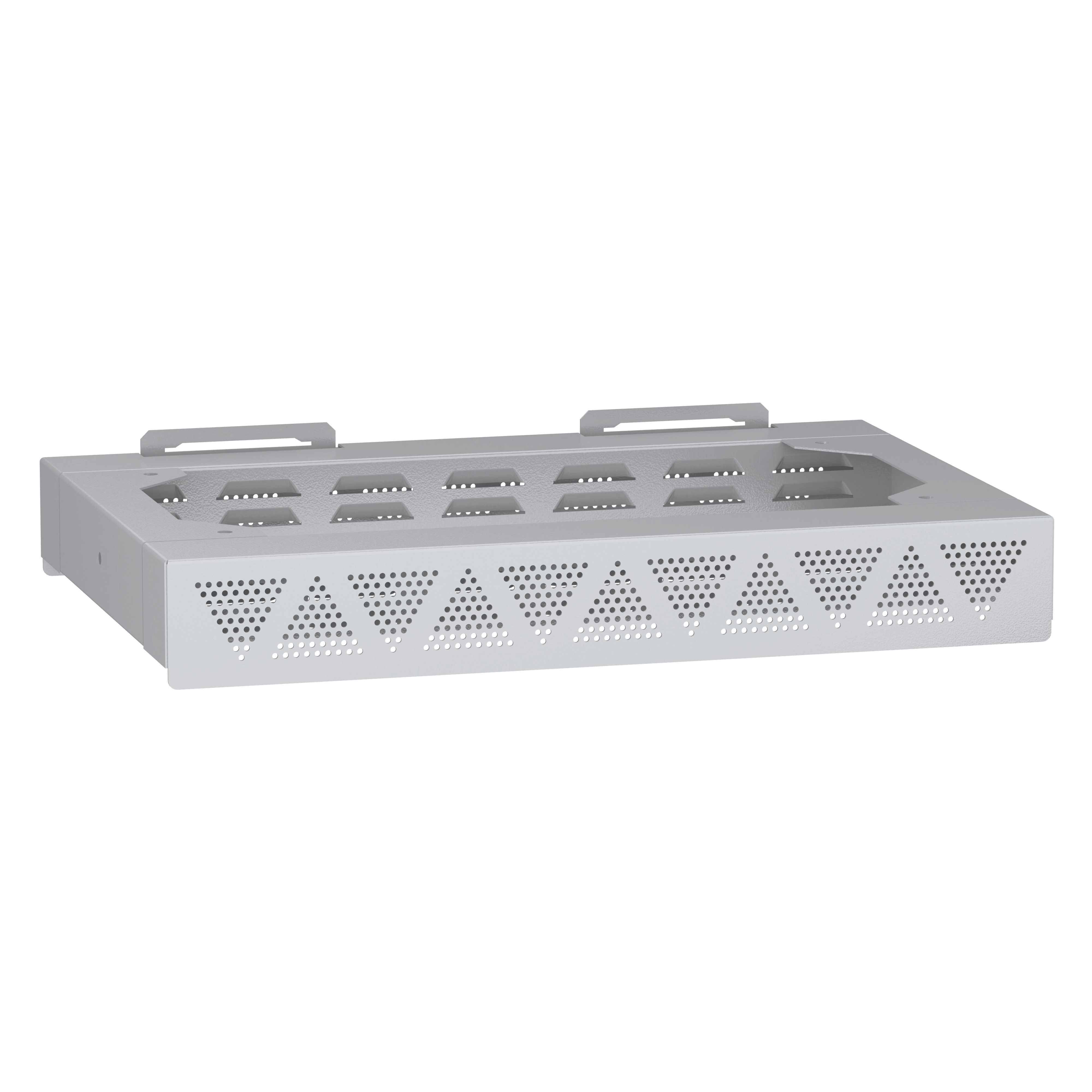 SCHNEIDER ELECTRIC - Modulo di ventilazione da tetto, PanelSeT SFN, per armadio elettrico da esterno L600 P400mm, IP55, RAL7035