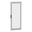 SCHNEIDER ELECTRIC - Porta trasparente, PanelSeT SFN, PanelSeT SM, per armadio elettrico H2000 W800mm