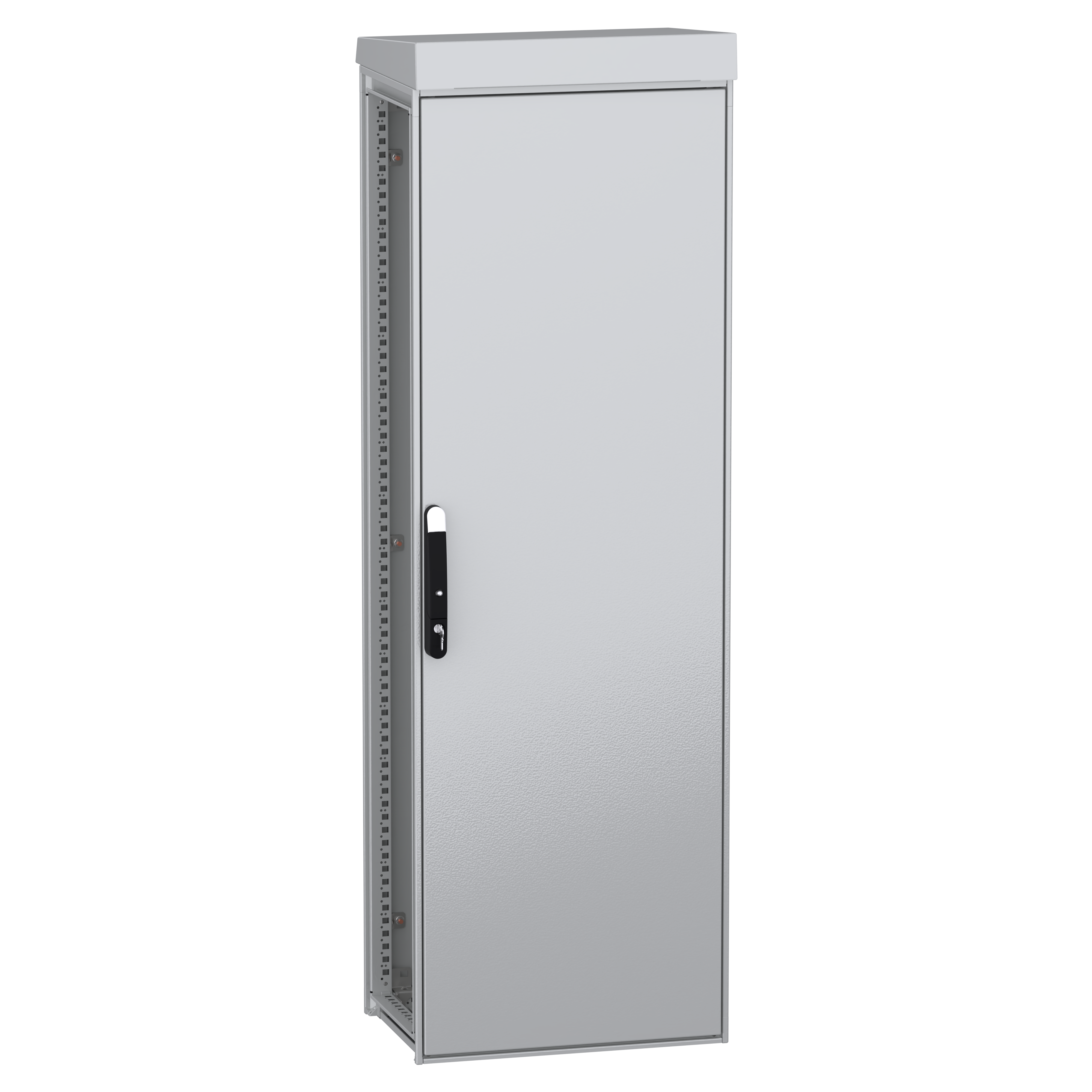SCHNEIDER ELECTRIC - Armadio elettrico modulare da pavimento per esterni, PanelSeT SFN, acciaio decarbonizzato, 1800X600X400mm, IP55, RAL7035