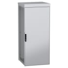 SCHNEIDER ELECTRIC - Armadio elettrico modulare da pavimento per esterni, PanelSeT SFN, acciaio decarbonizzato, 1800x800x800mm, IP55, RAL7035