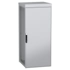 SCHNEIDER ELECTRIC - Armadio elettrico modulare da pavimento per esterni, PanelSeT SFN, acciaio decarbonizzato, 1800x800x800mm, IP55, RAL7035