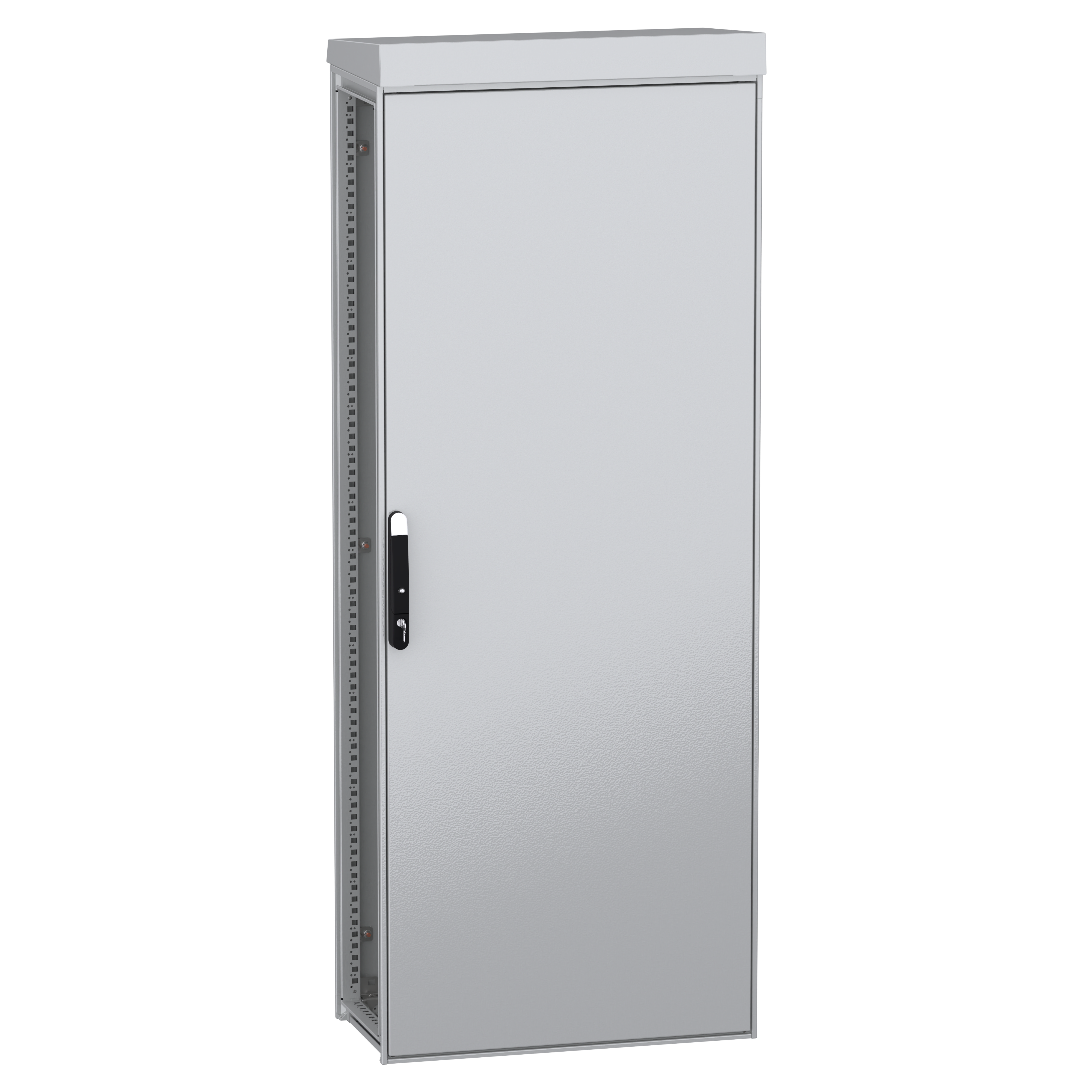 SCHNEIDER ELECTRIC - Armadio elettrico modulare da pavimento per esterni, PanelSeT SFN, acciaio decarbonizzato, 2000x800x400mm, IP55, RAL7035