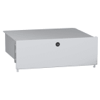 SCHNEIDER ELECTRIC - Cassetto per tastiera e mouse per armadi elettrici PC W600mm PanelSeT SFN, RAL7035 NSYSFNPCMK600