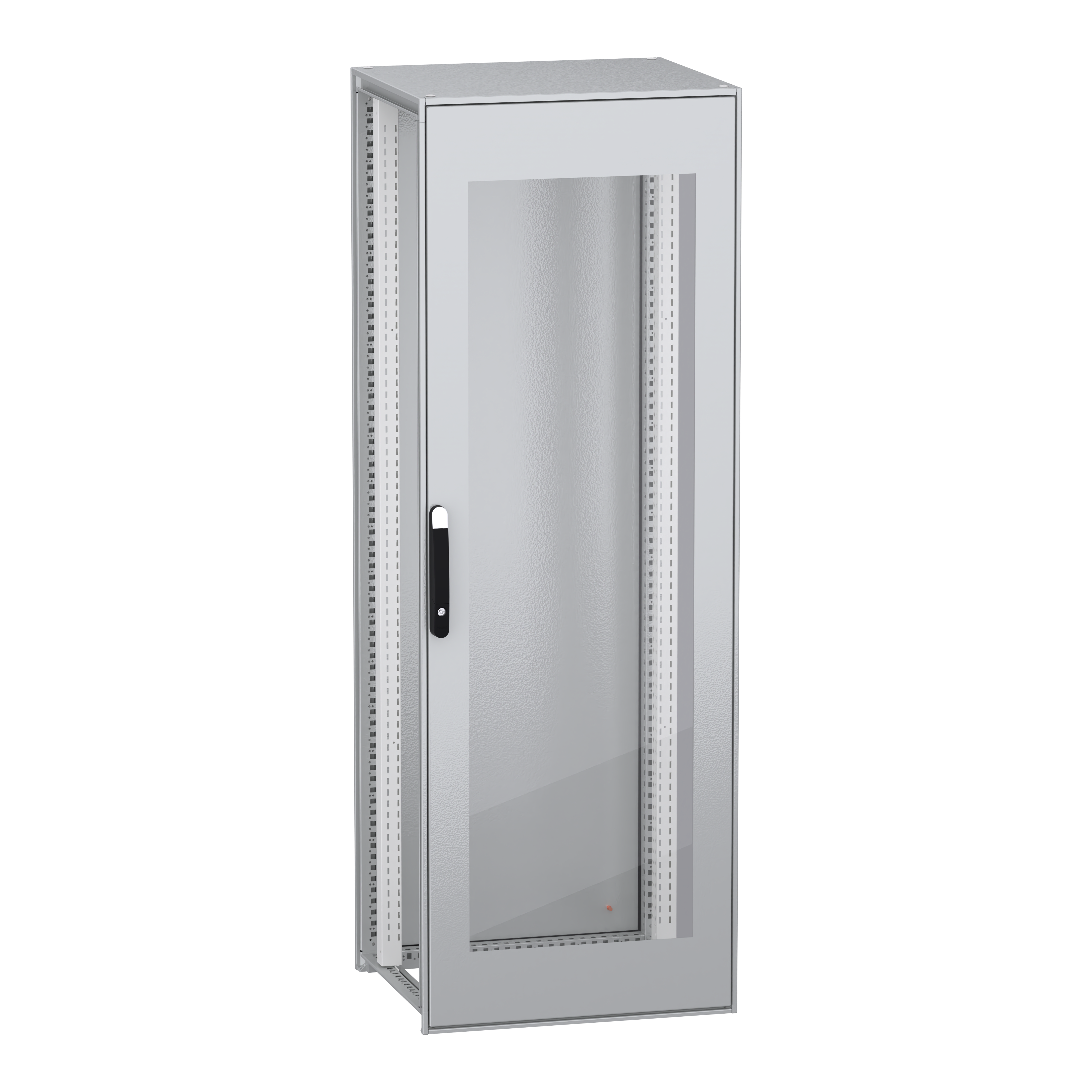 SCHNEIDER ELECTRIC - Armadio elettrico modulare a pavimento, Prismaset HD, acciaio decarbonizzato, porta trasparente, 2000x700x600mm, IP55