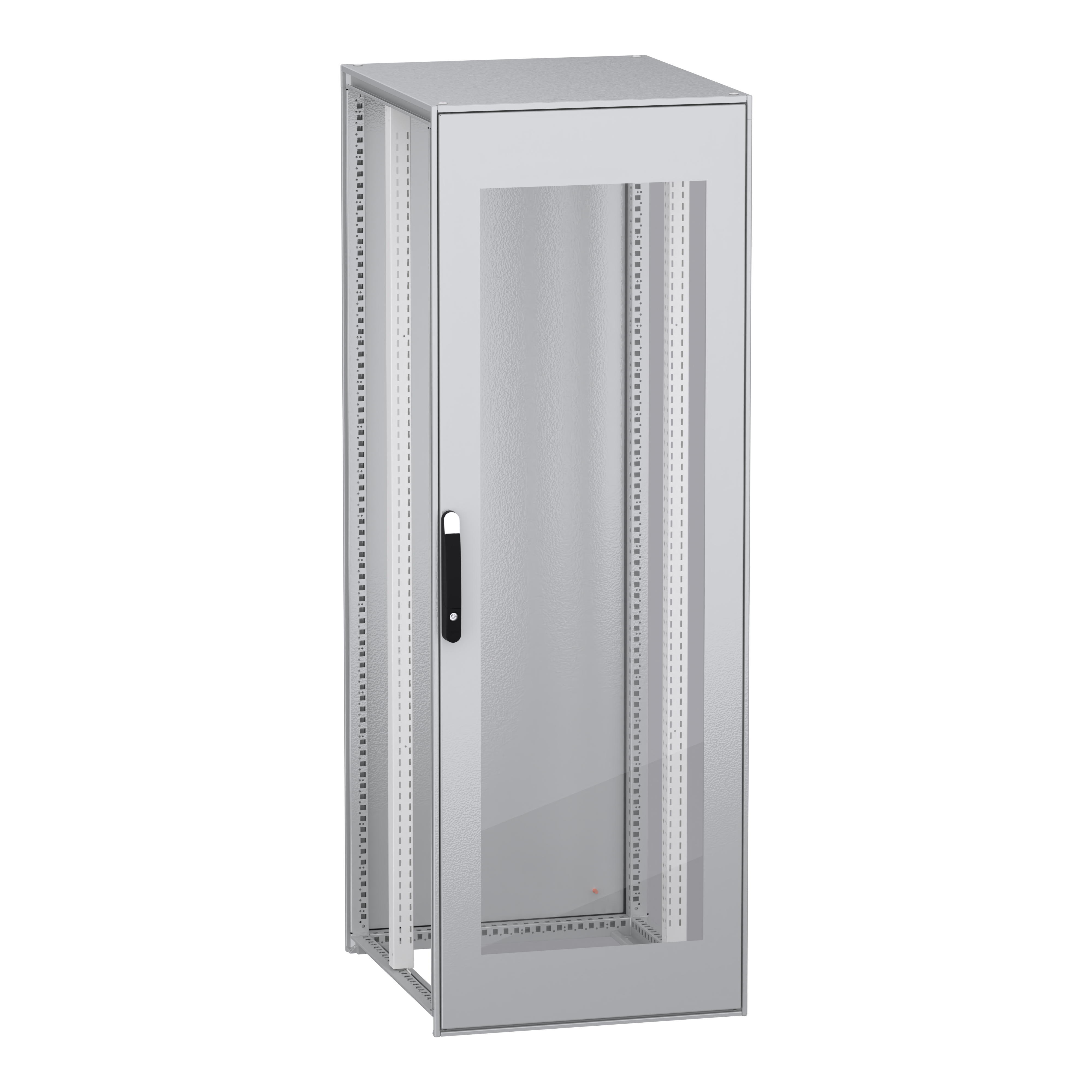 SCHNEIDER ELECTRIC - Armadio elettrico modulare a pavimento, Prismaset HD, acciaio decarbonizzato, porta trasparente, 2000x700x800mm, IP55