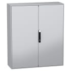 SCHNEIDER ELECTRIC - Armadio PanelSeT SM porta piena senza piastra 1400x1200x400 2 porte