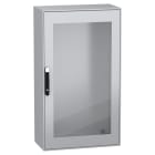 SCHNEIDER ELECTRIC - Armadio PanelSeT SM porta trasparente senza piastra 1400x800x400 mm