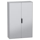 SCHNEIDER ELECTRIC - Armadio PanelSeT SM porta piena senza piastra 1800x1200x400 2porte NSYSM1812402D