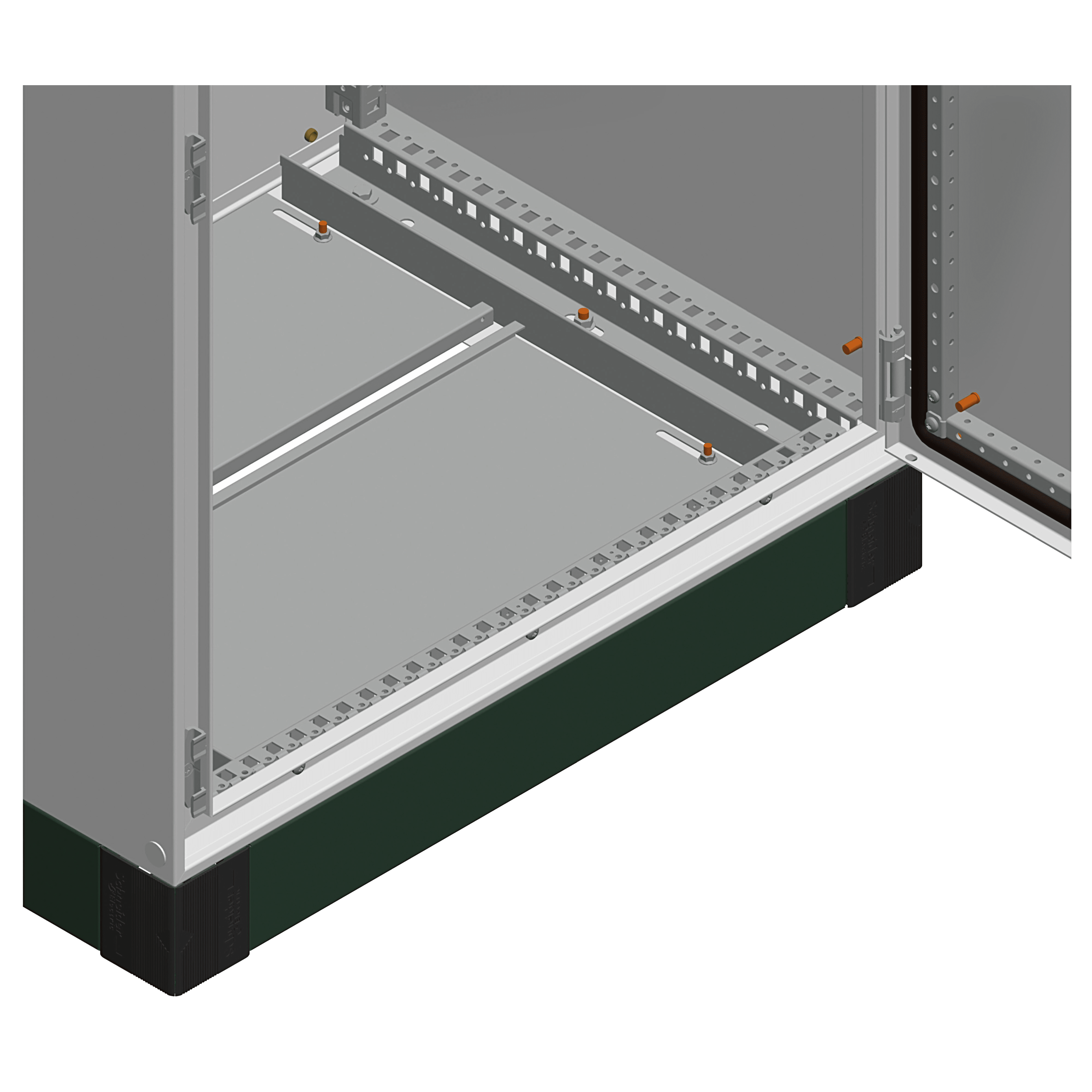 SCHNEIDER ELECTRIC - 2 Profilati orizzontali 600 mm - PanelSeT SM