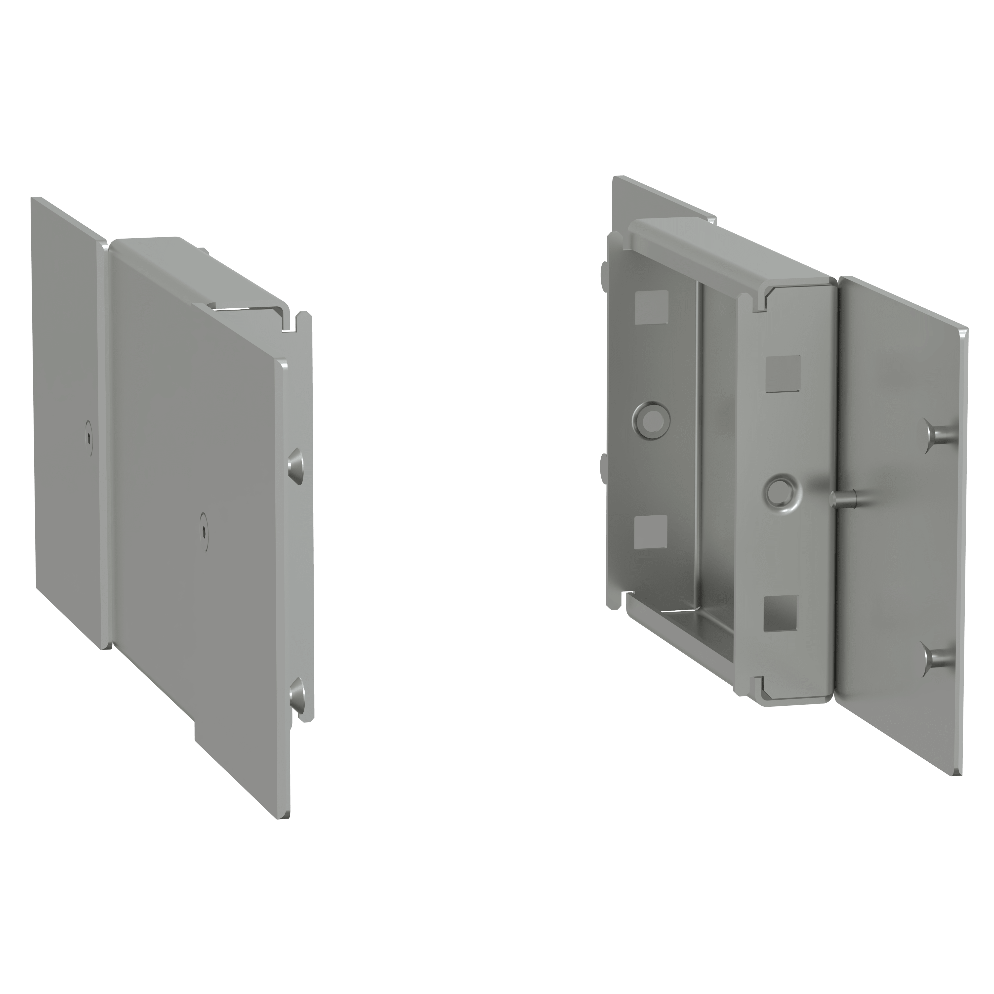 SCHNEIDER ELECTRIC - Pannello laterali zoccolo inox P300xH100 304L