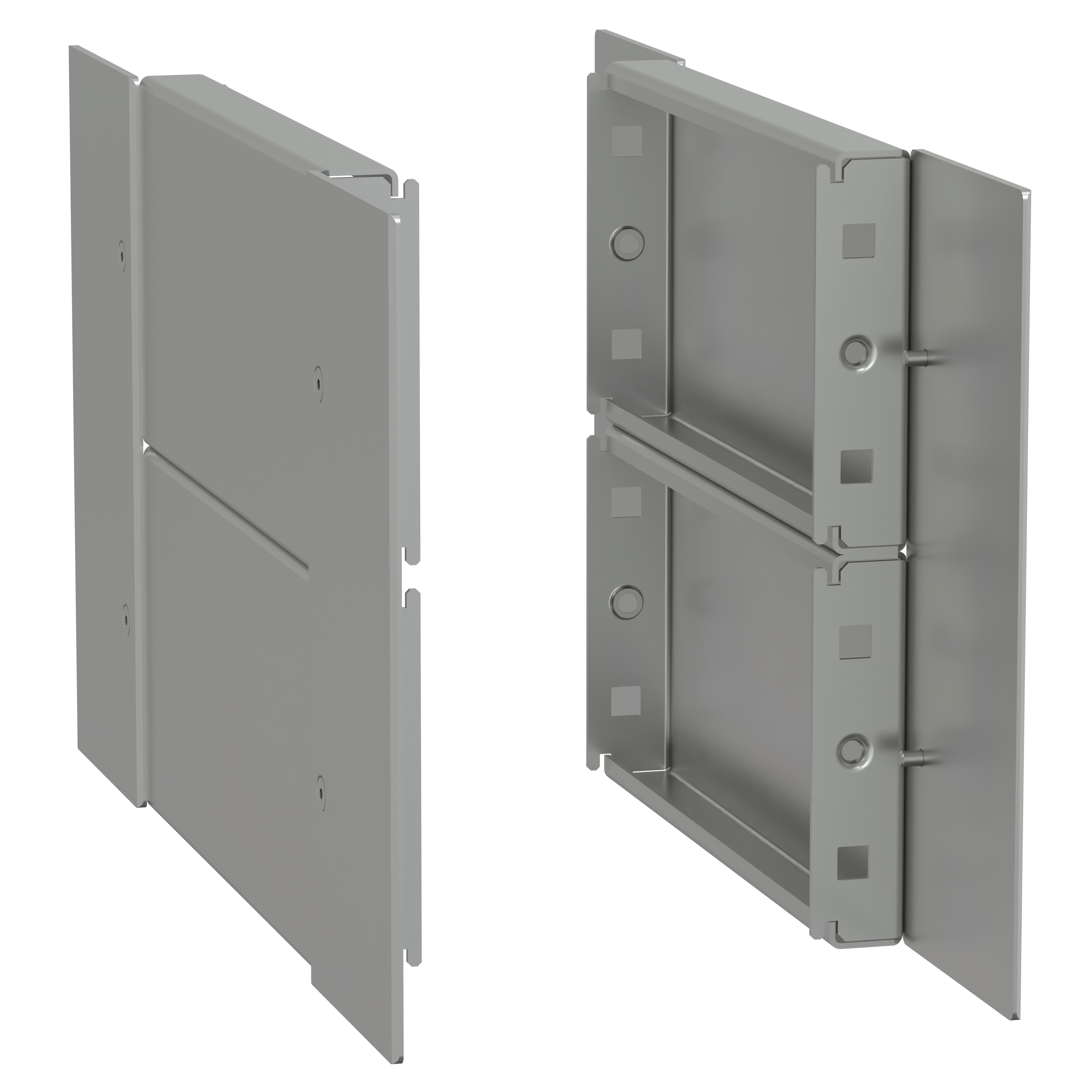 SCHNEIDER ELECTRIC - Pannelli laterali zoccolo inox P400xH200 316L