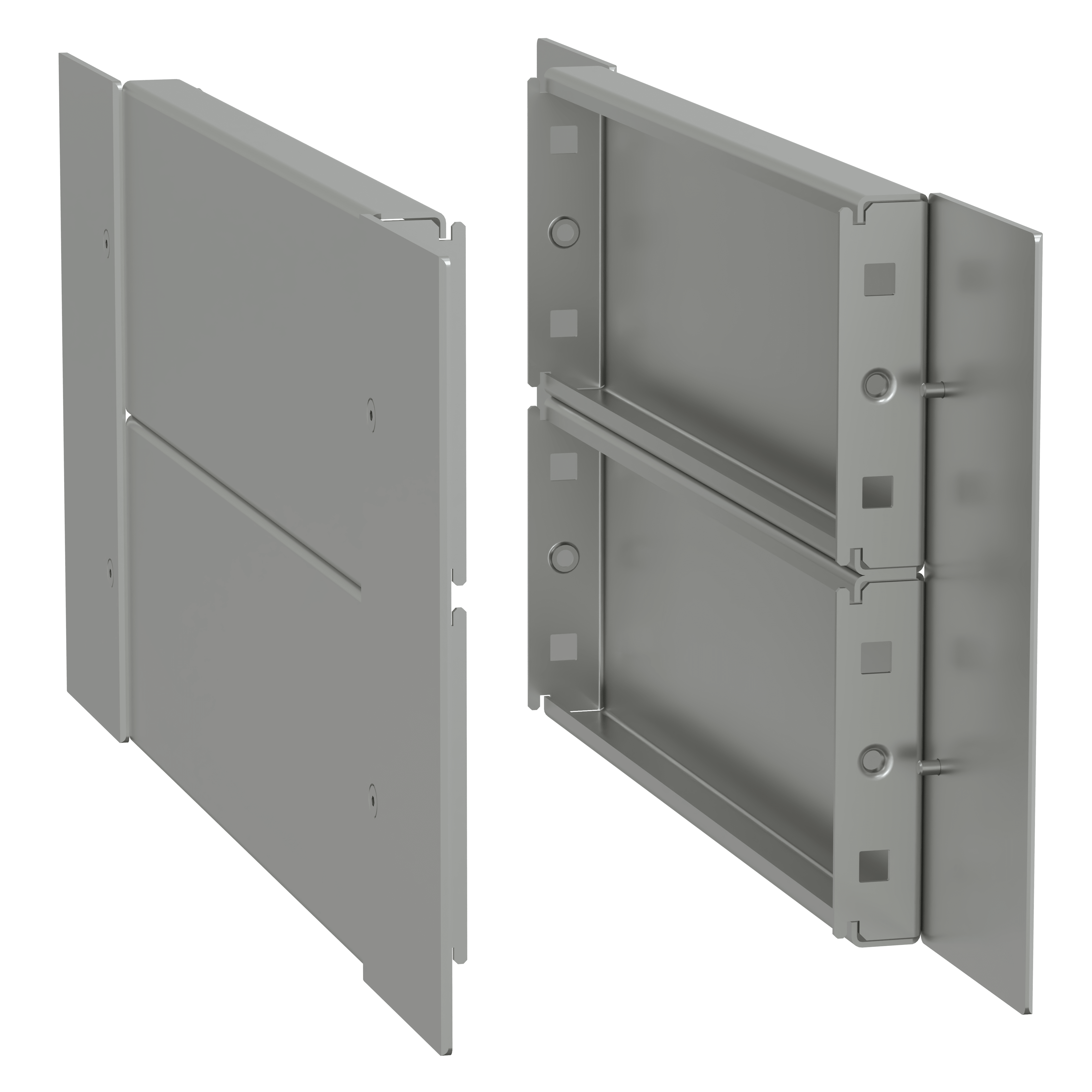 SCHNEIDER ELECTRIC - Pannelli laterali zoccolo inox P500xH200 316L