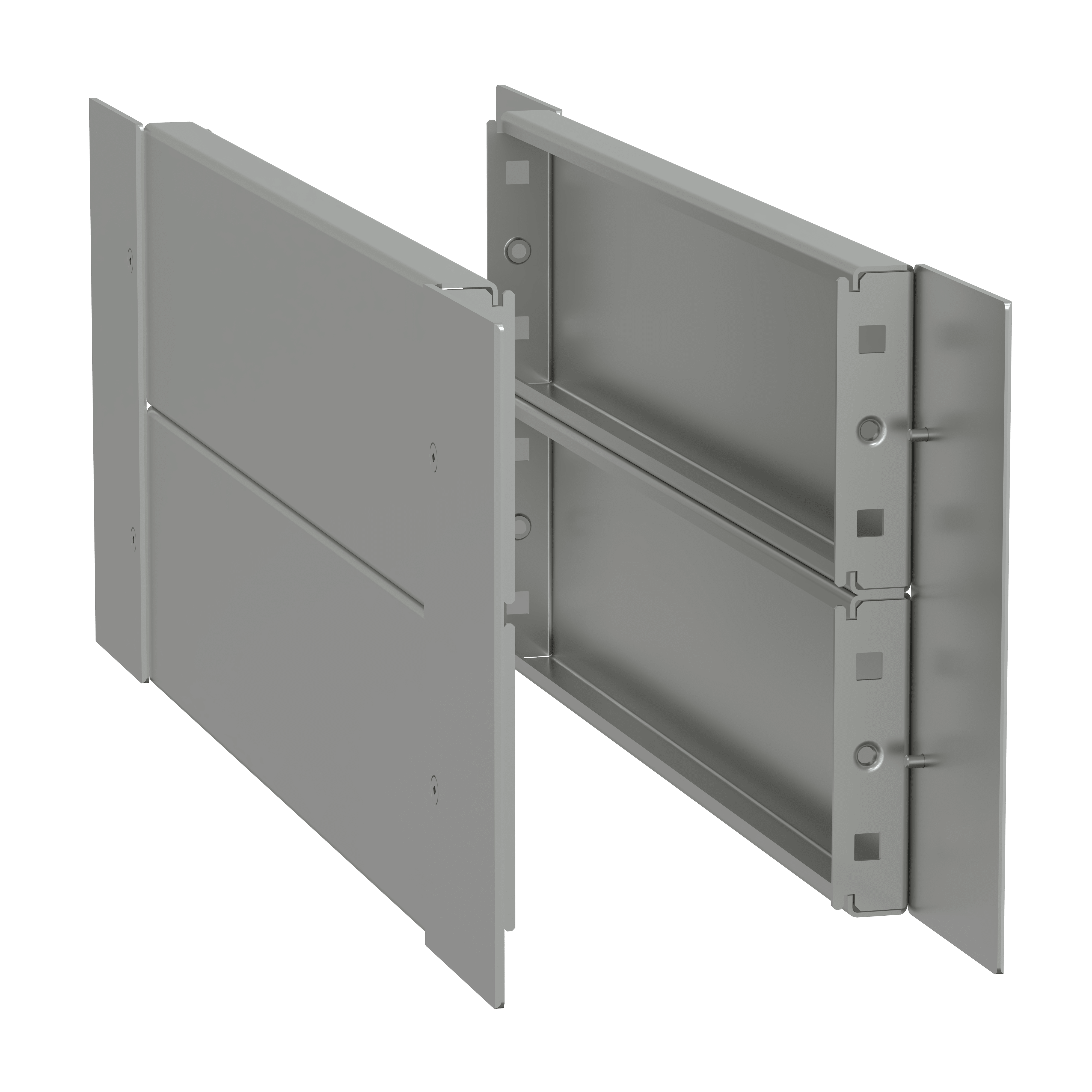 SCHNEIDER ELECTRIC - Pannello laterale zoccolo inox P600xH200 304L
