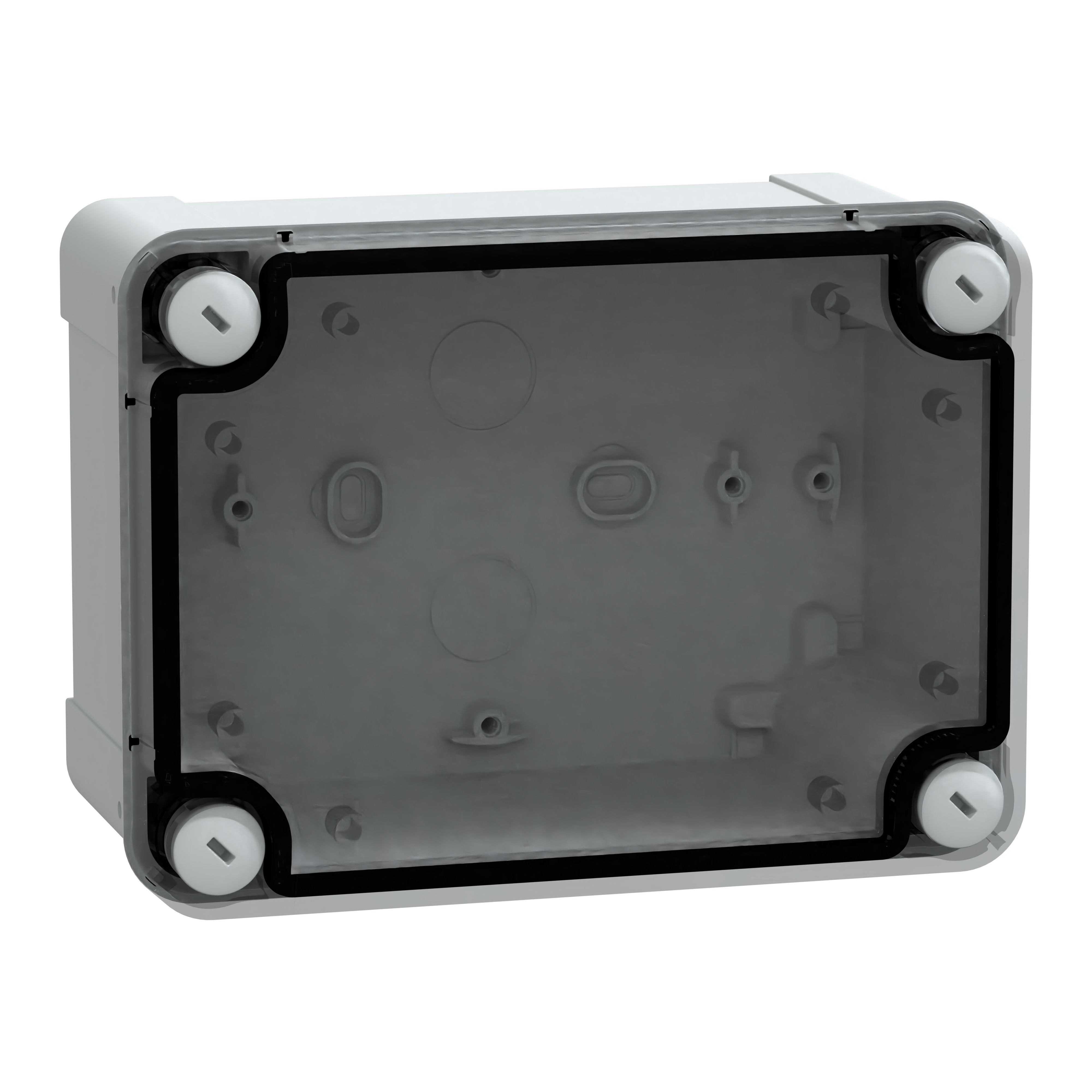 SCHNEIDER ELECTRIC - Contenitore in policarbonato PanelSeT TBP, UL, IP66, IK08, RAL 7035, A164xL121xP87 con coperchio trasparente H20