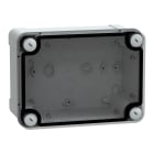 SCHNEIDER ELECTRIC - Contenitore in policarbonato PanelSeT TBP, UL, IP66, IK08, RAL 7035, A164xL121xP87 con coperchio trasparente H20