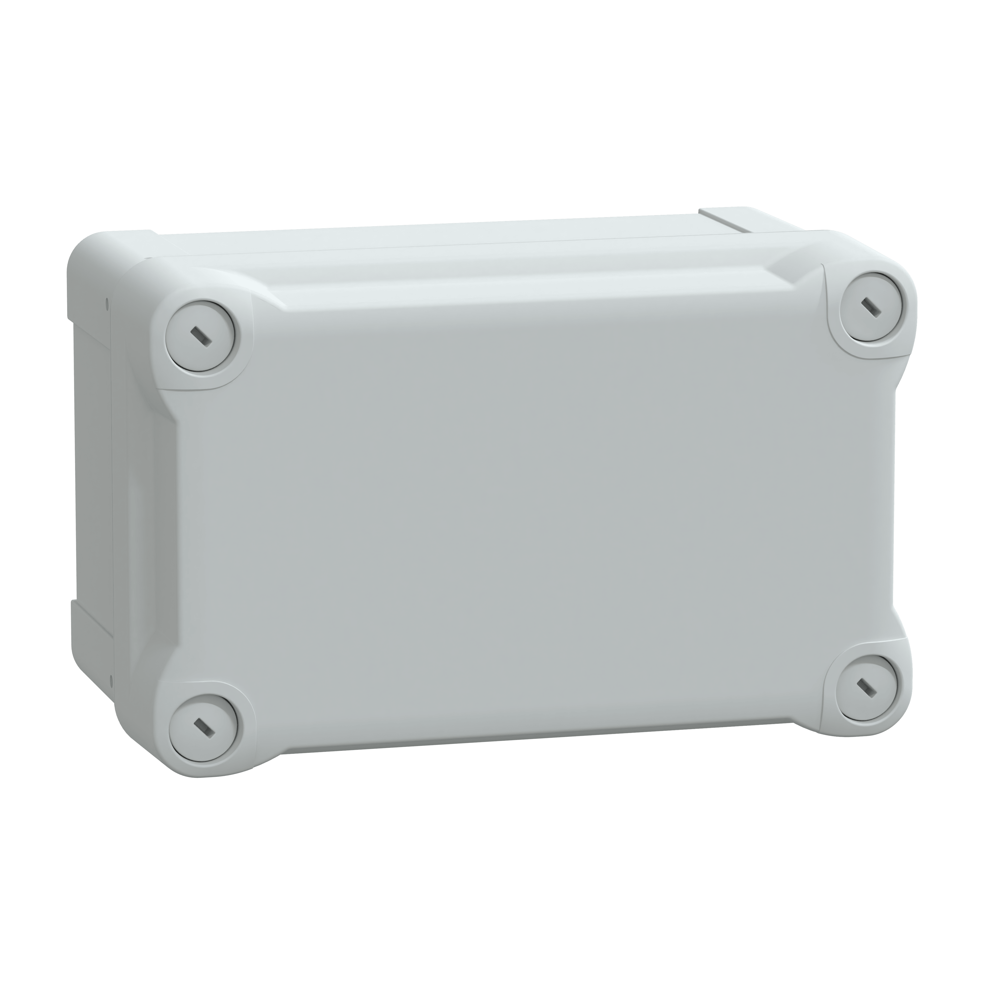 SCHNEIDER ELECTRIC - Contenitore in policarbonato PanelSeT TBP, UL, IP66, IK08, RAL 7035, A192xL121xP105con coperchio opaco H40 NSYTBP191210H