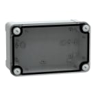 SCHNEIDER ELECTRIC - Contenitore in policarbonato PanelSeT TBP, UL, IP66, IK08, RAL 7035, A192xL121xP87con coperchio trasparente H20
