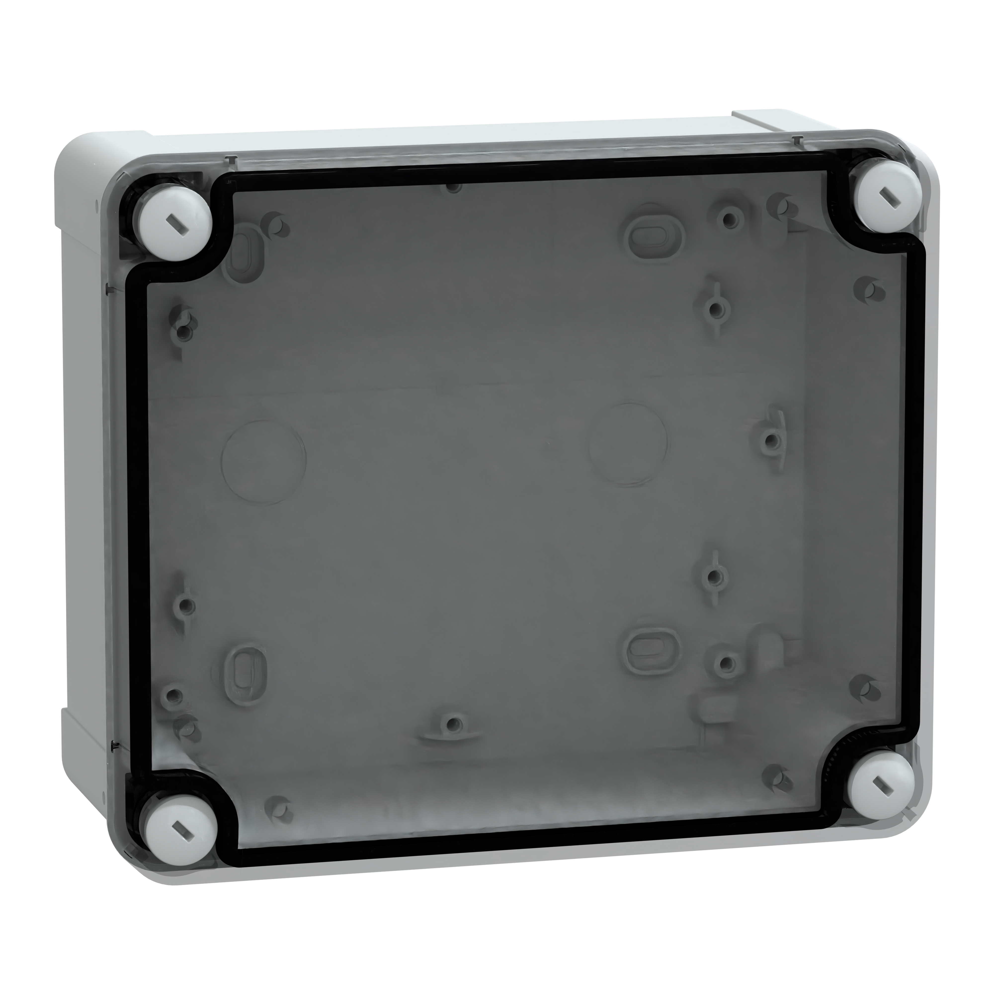 SCHNEIDER ELECTRIC - Contenitore in policarbonato PanelSeT TBP, UL, IP66, IK08, RAL 7035, A192xL164xP87 con coperchio trasparente H20