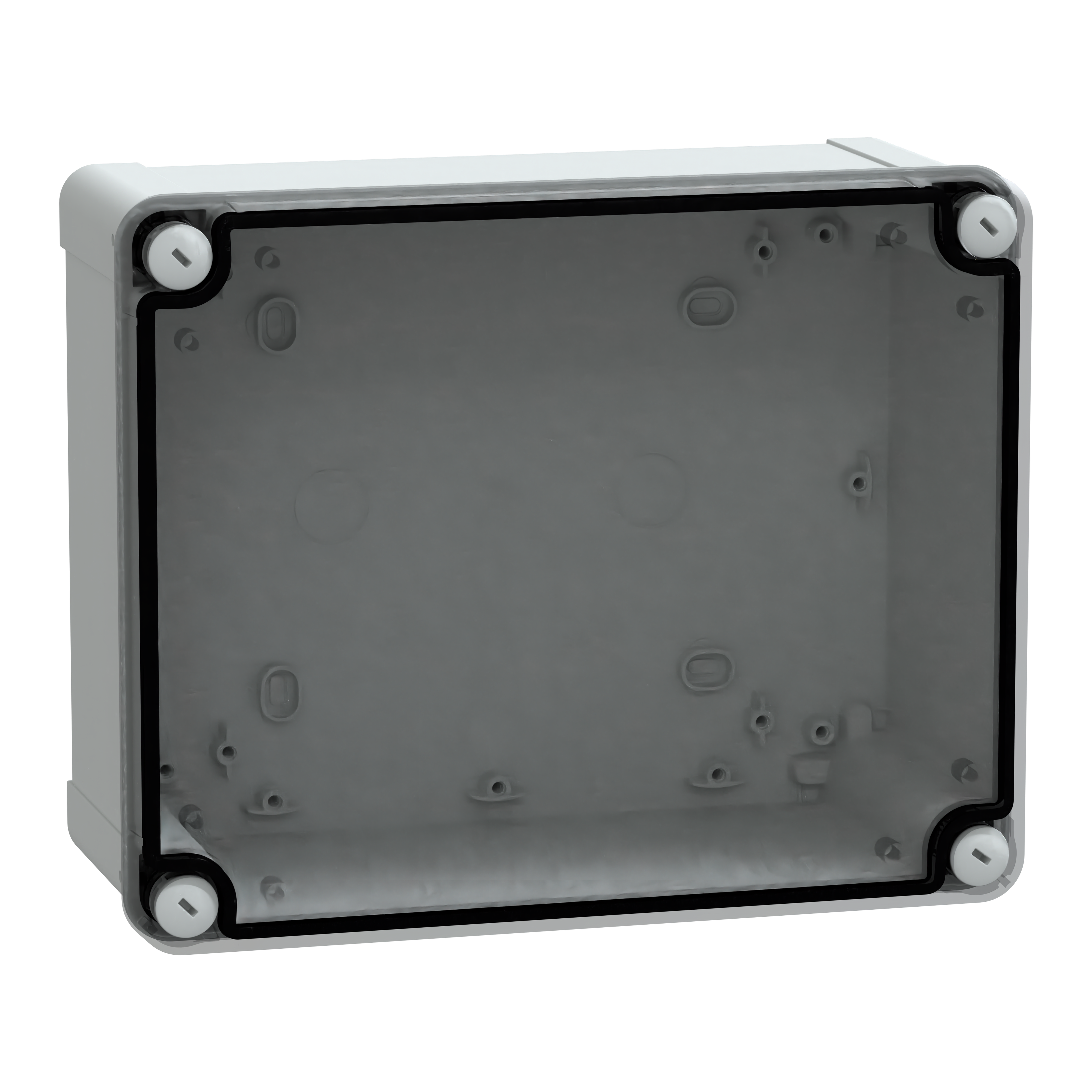 SCHNEIDER ELECTRIC - Contenitore in policarbonato PanelSeT TBP, UL, IP66, IK08, RAL 7035, A241xL192xP105 con coperchio opaco H40