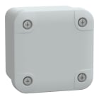 SCHNEIDER ELECTRIC - Contenitore in policarbonato PanelSeT TBP, UL, IP66, IK08, RAL 7035, A74xL74xP54 con coperchio opaco H10