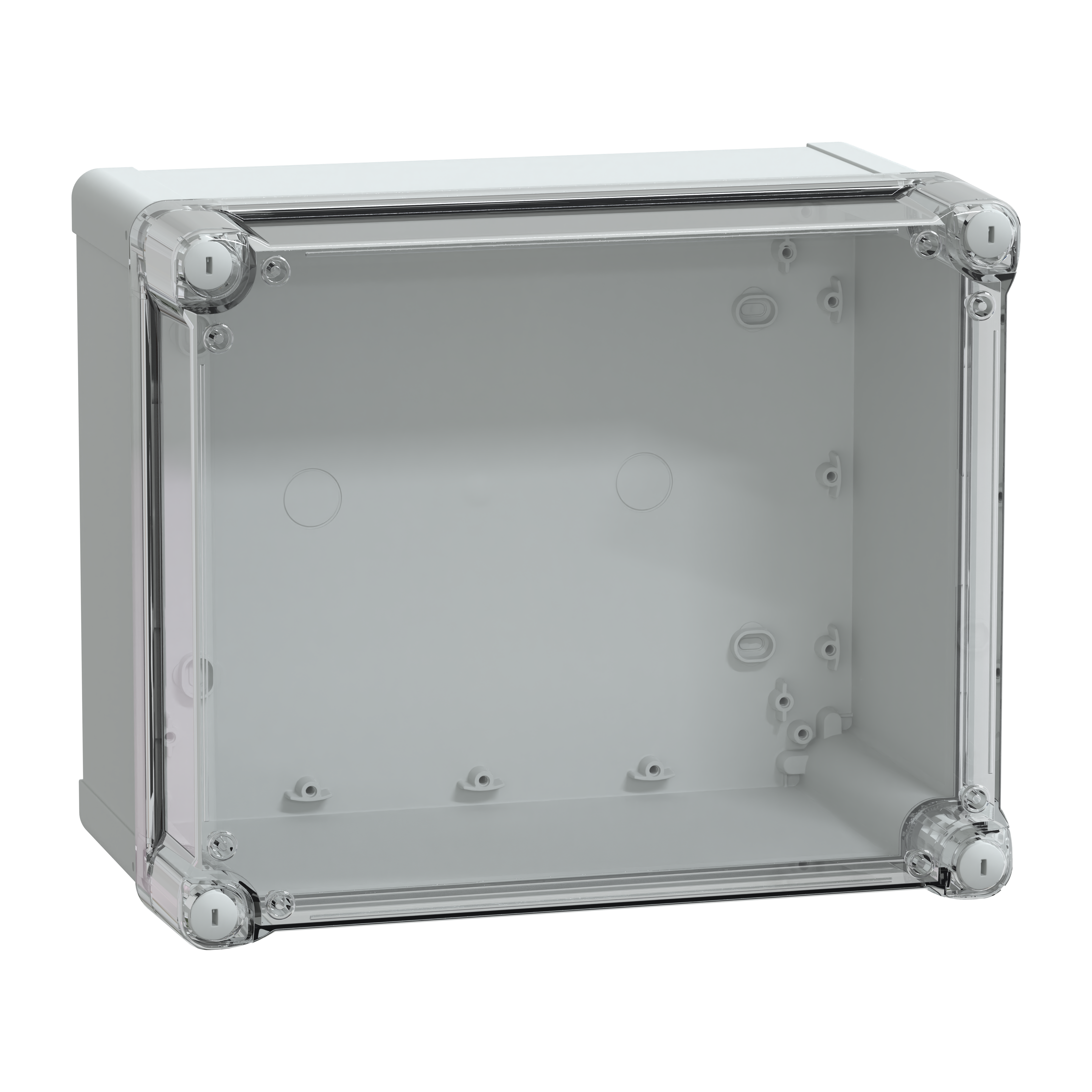 SCHNEIDER ELECTRIC - PanelSeT TBS ABS, Enclosures, 241x241x168 Coperchio Trapsparente H60